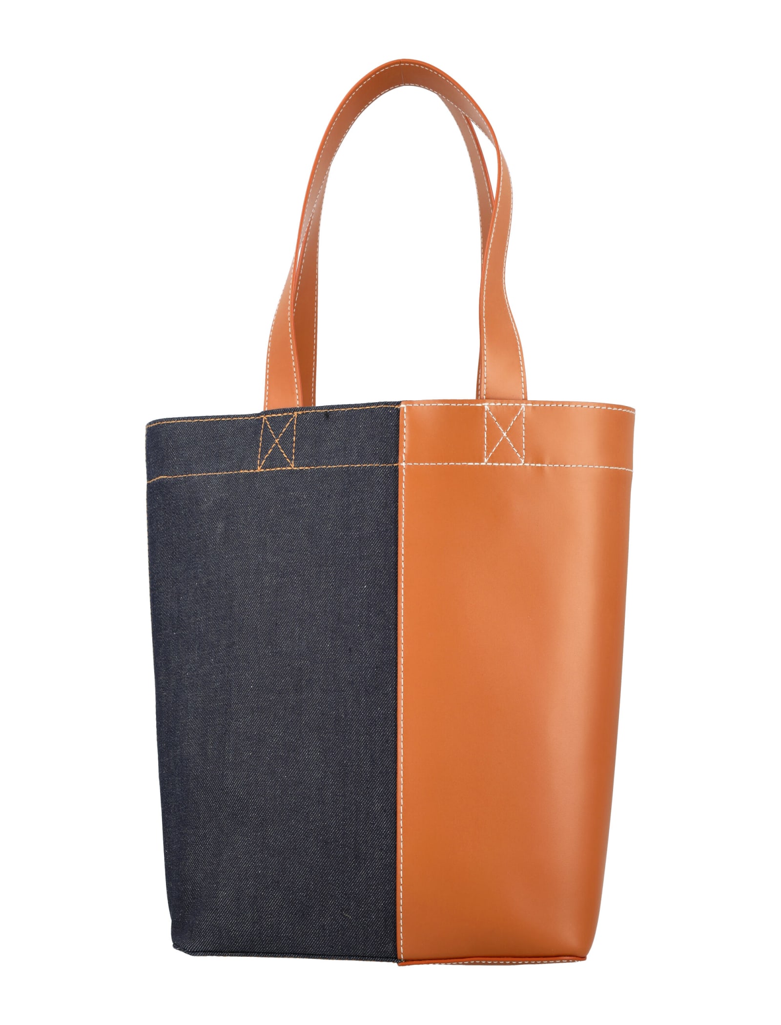 Shop Apc Axel N/s Tote Bag In Caramel