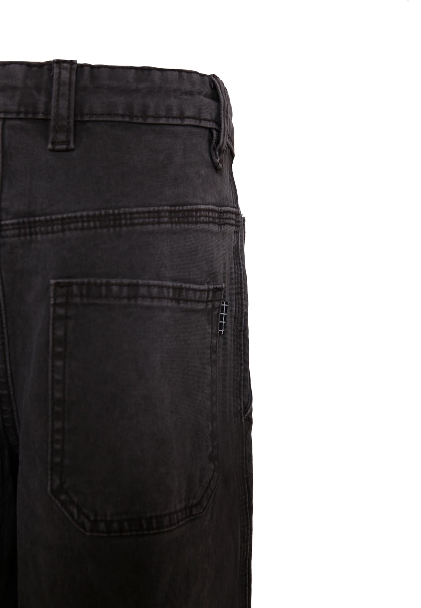 Molo Grey Trousers For Boy In Black