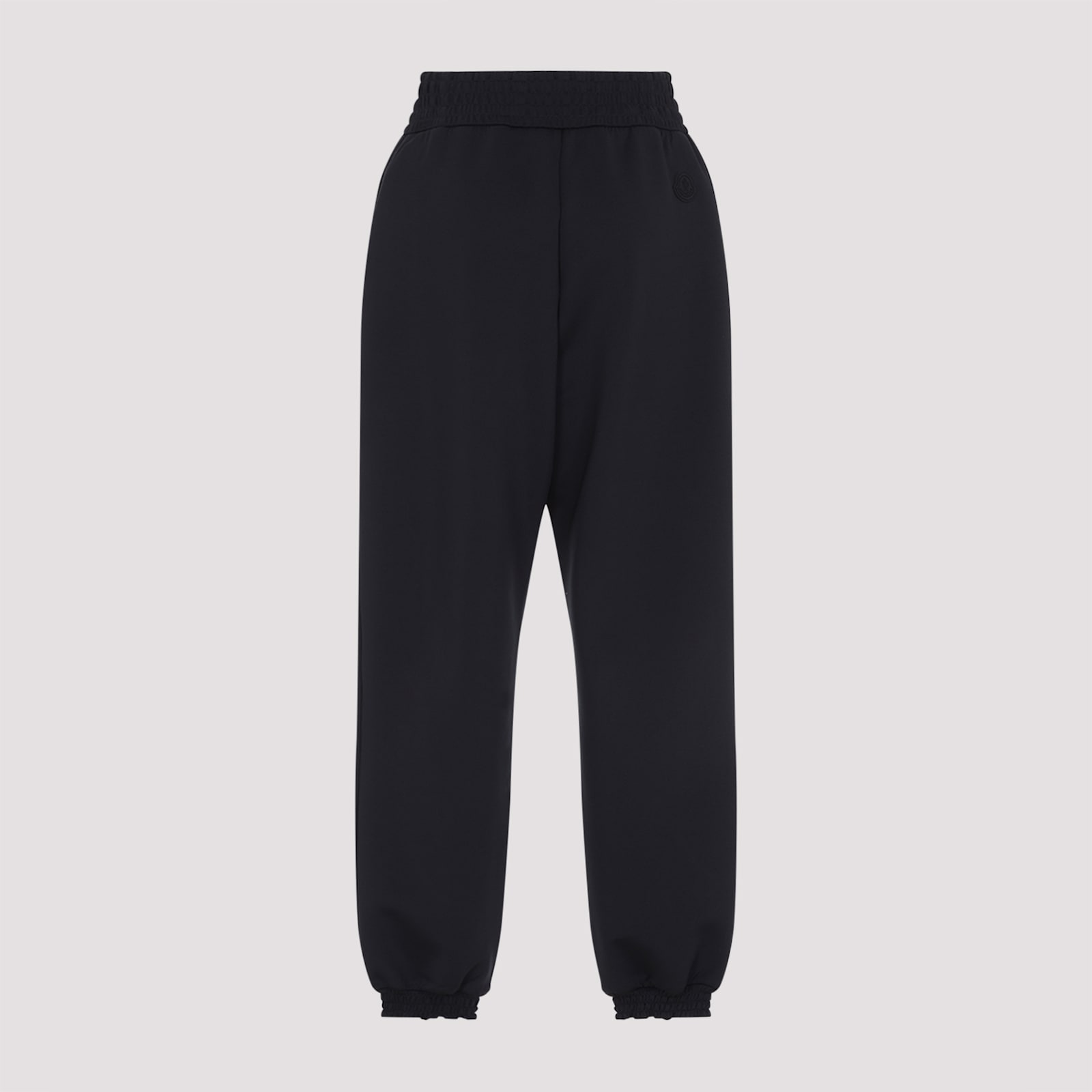 Moncler Track Pants In Tech Fabric In Black
