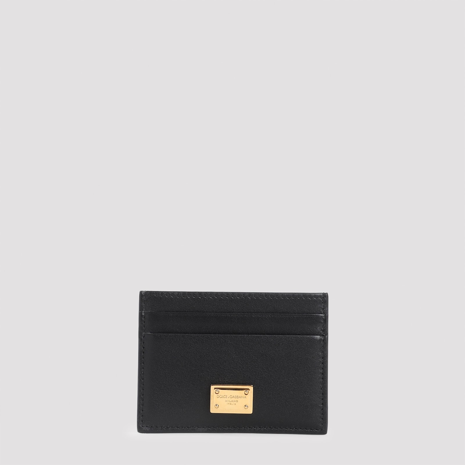 Dolce & Gabbana Credit Card Holder In Black