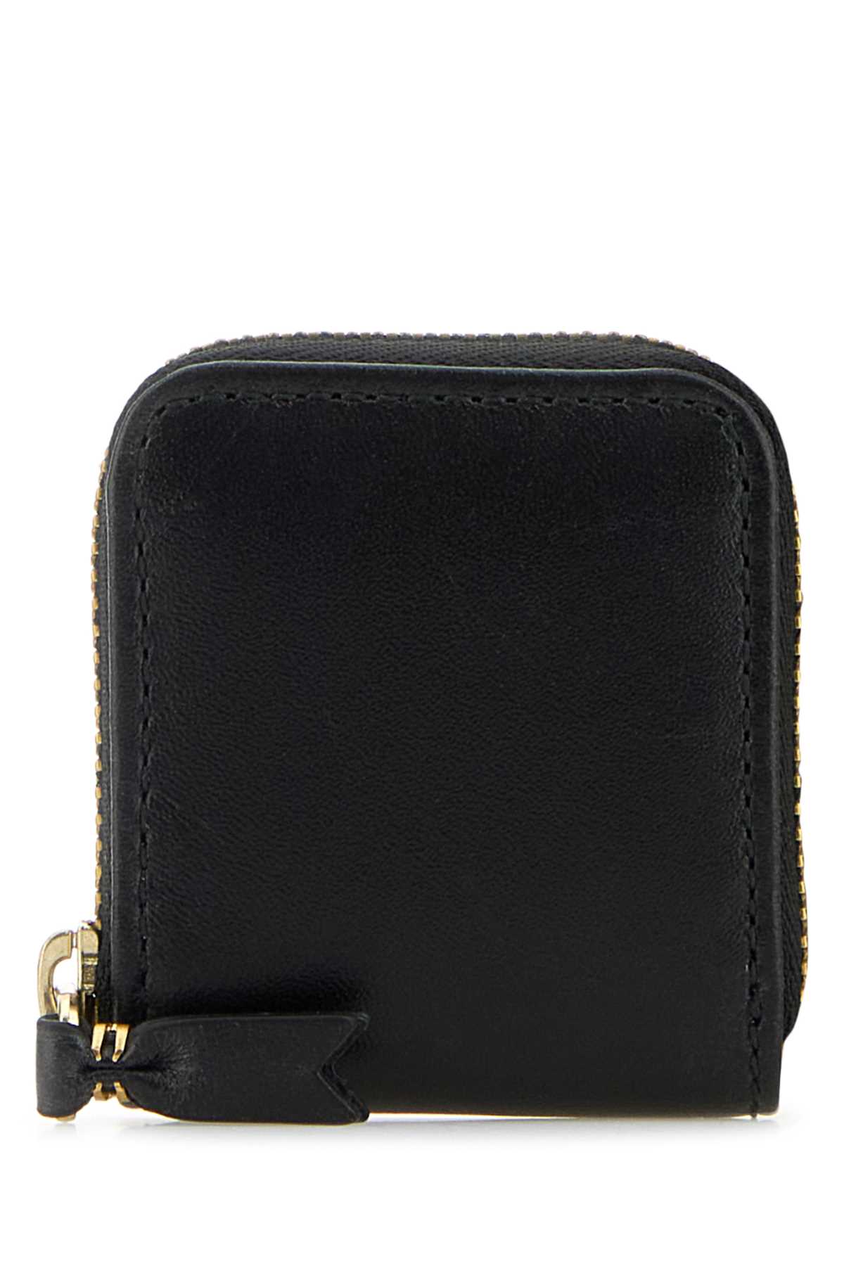 Comme des Garçons Black Leather Coin Case