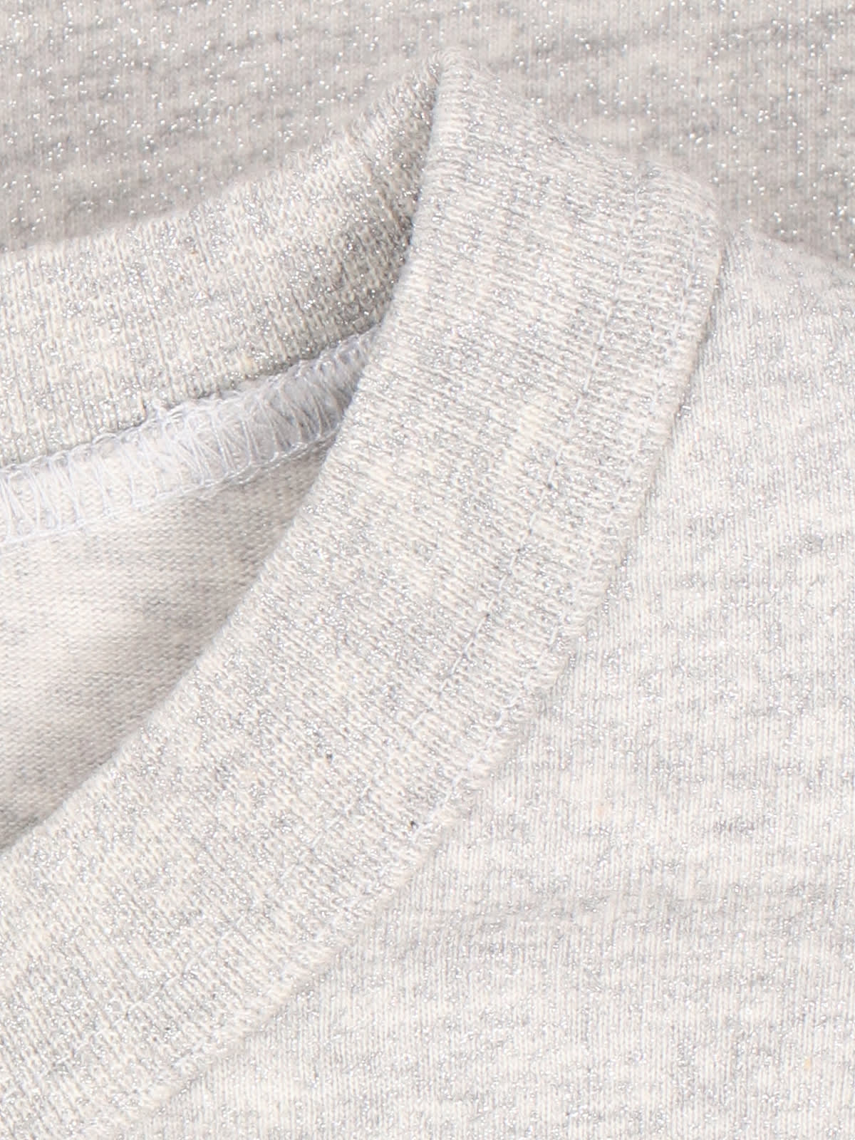 Alexander Wang Logo Crew Neck Sweatshirt In Lightheathergrey