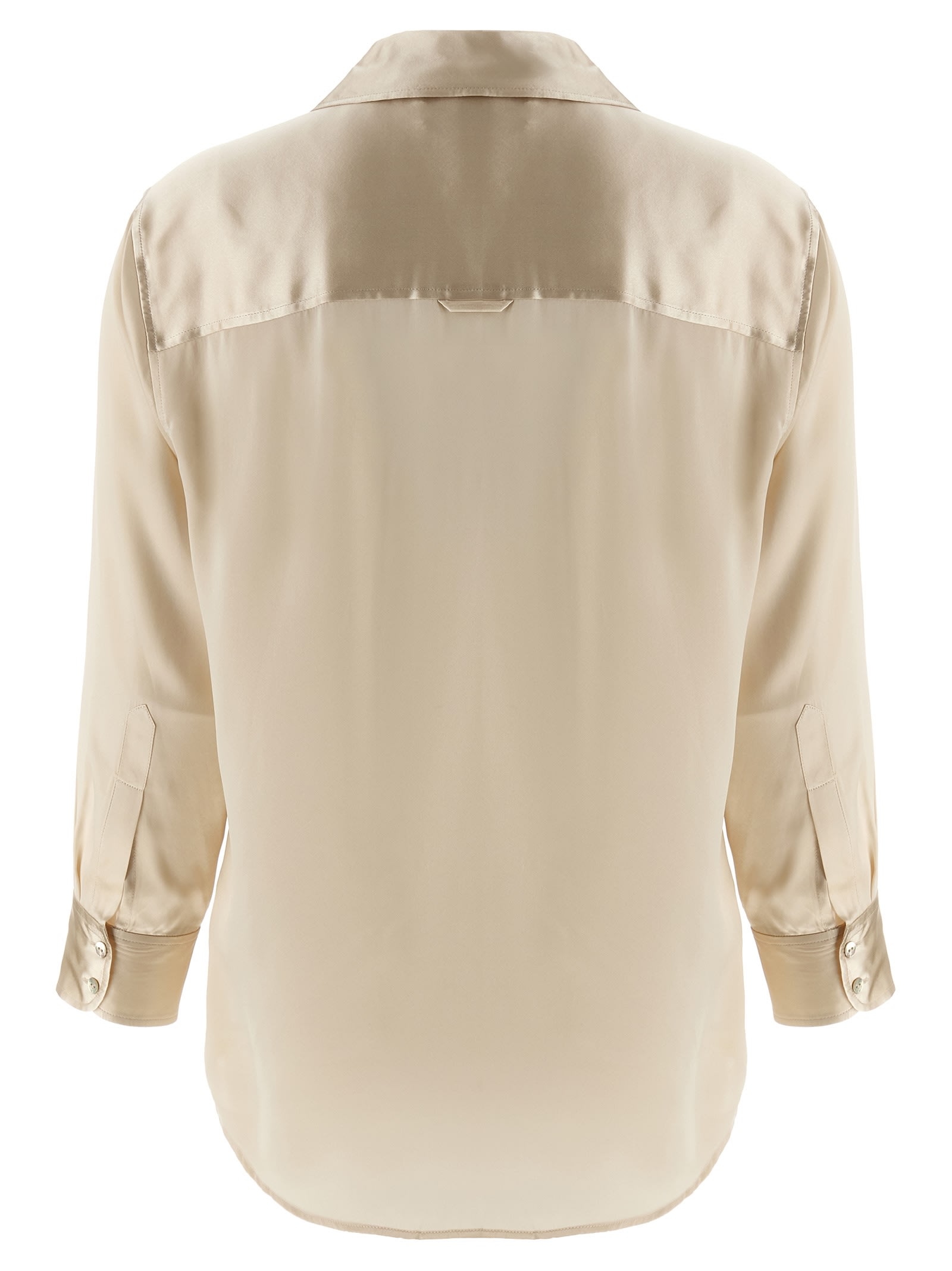 L'agence Dani Shirt In Neutral