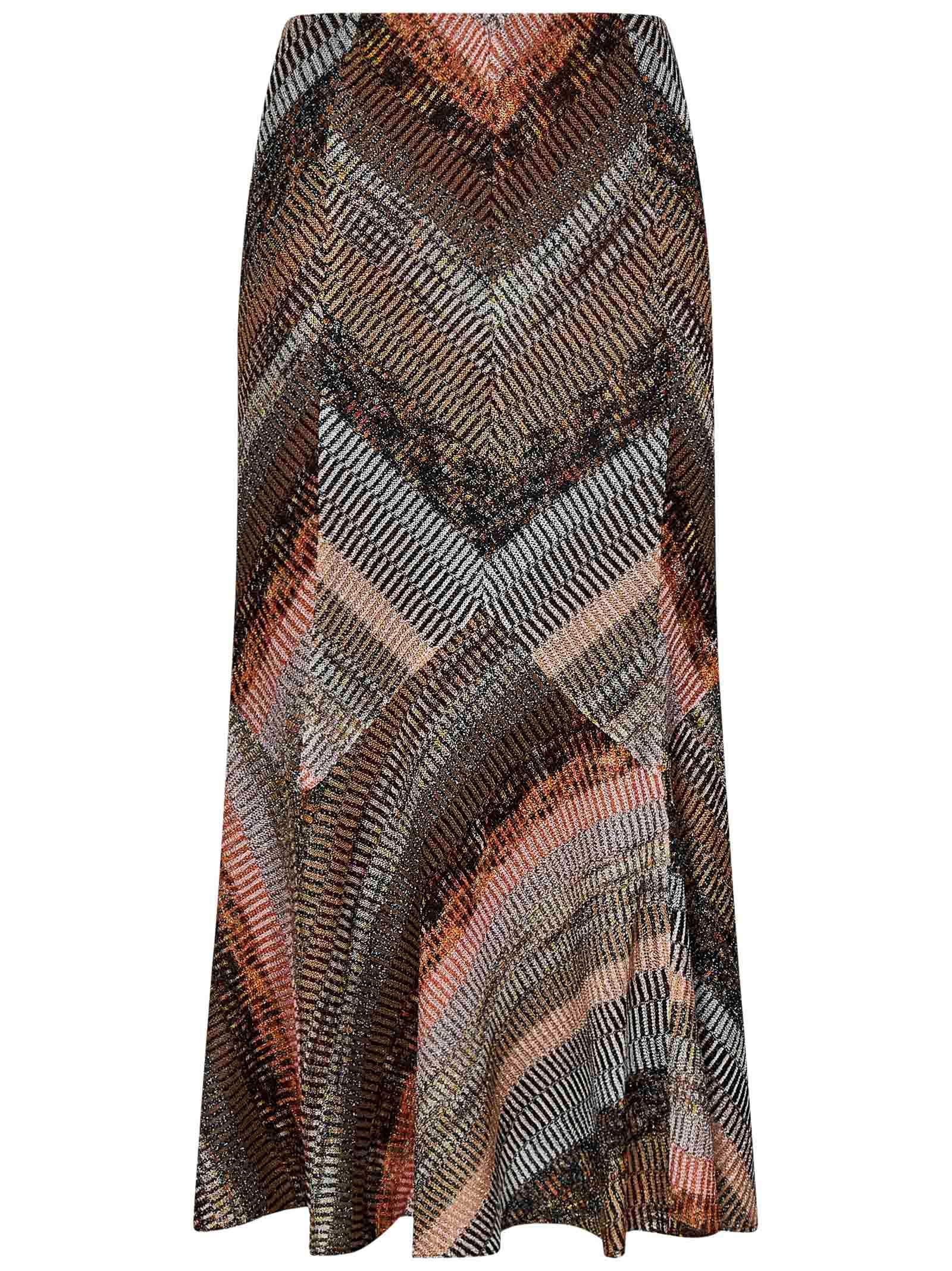 Shop Missoni Skirt In Multicolour