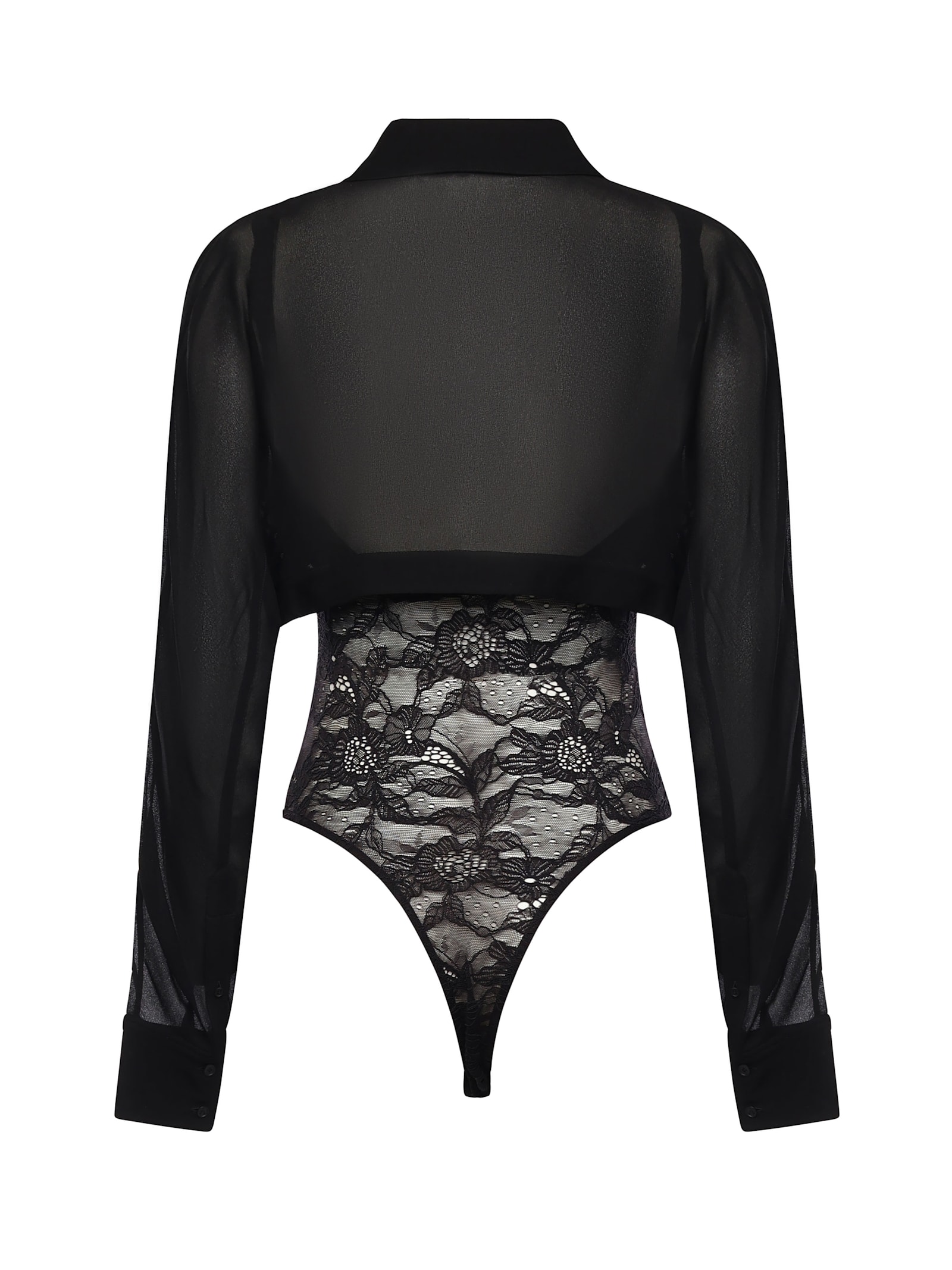Alaïa Alaia Women Layer Bodyshirt In Balck
