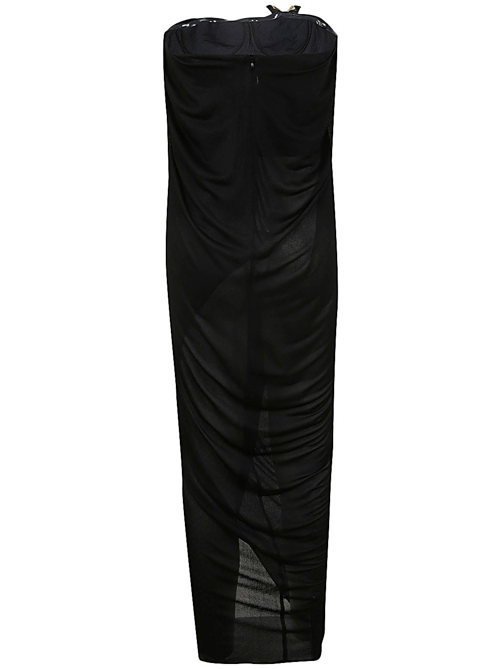 Shop Blumarine 4a092a Dress Bustier Sable` In Black