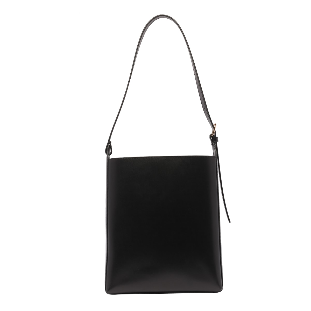 Shop Apc Virginie Shoulder Bag In Black