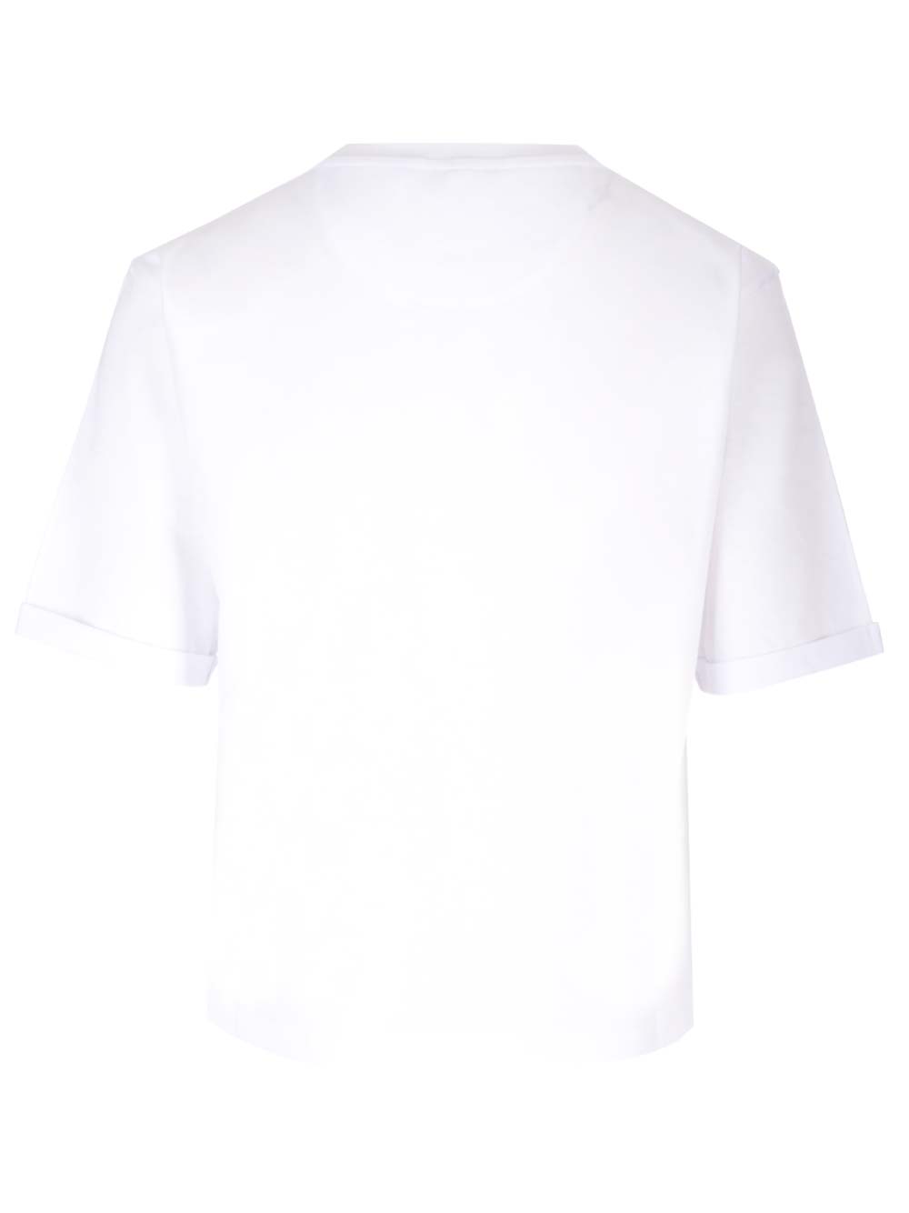Shop Fendi Cropped Top In White