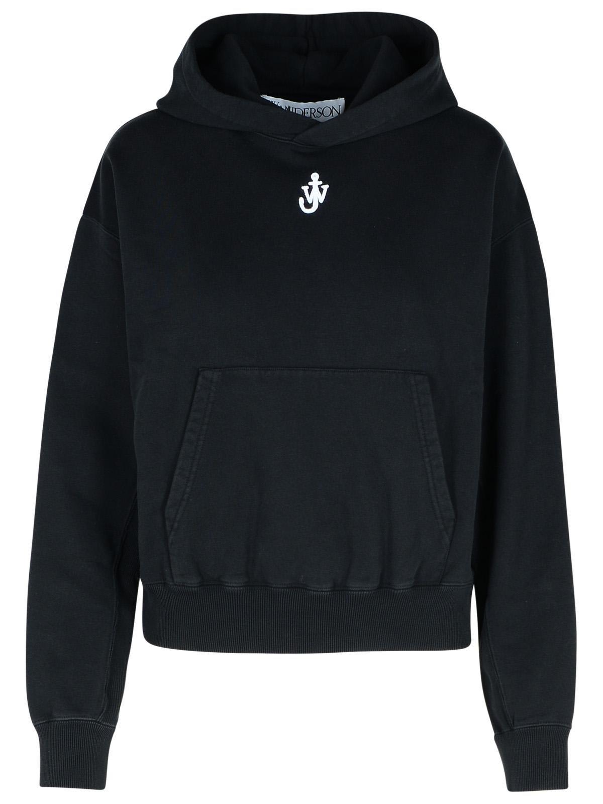 J.W. Anderson J. W. Anderson Anchor Logo Cropped Hoodie