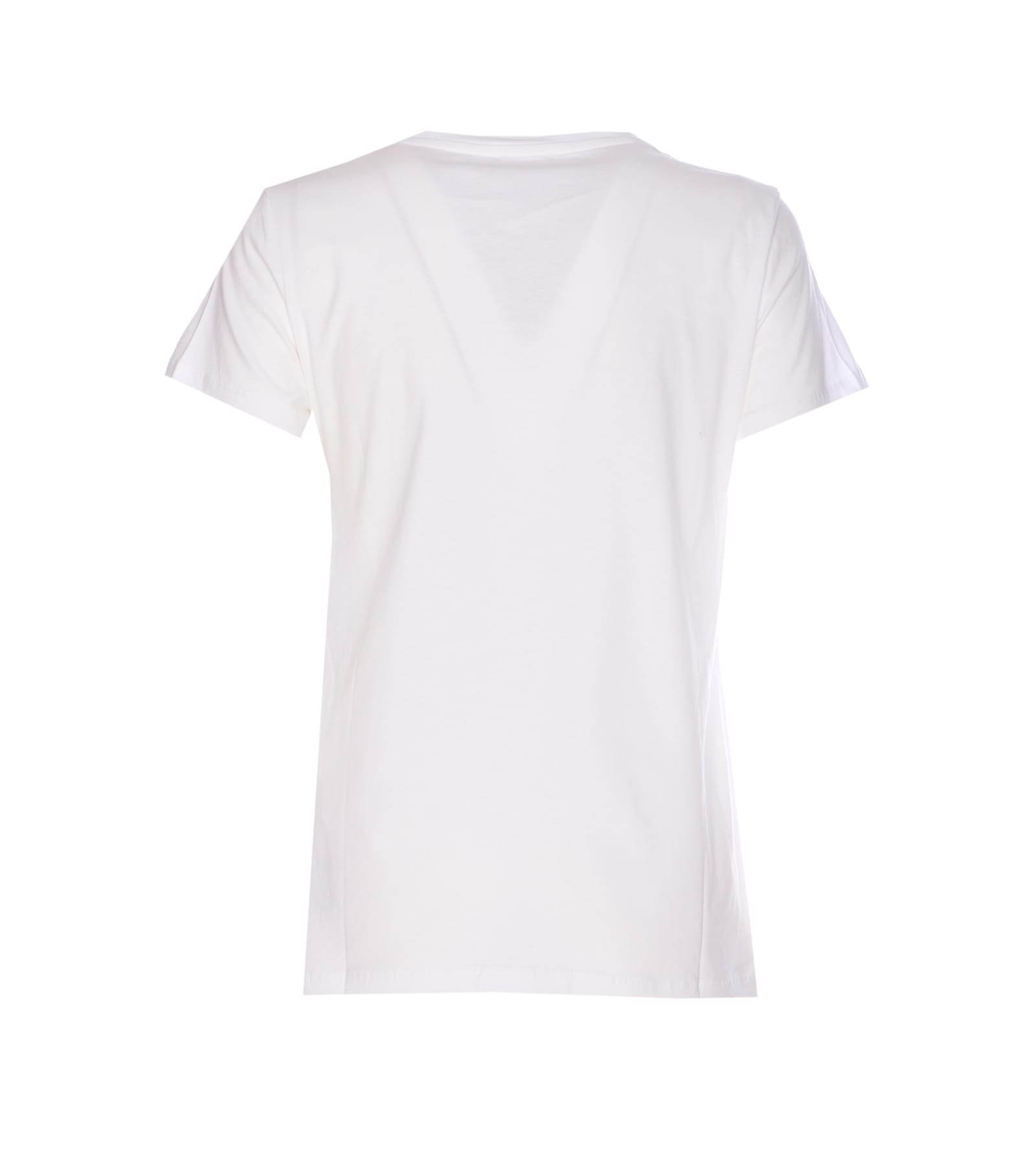 Liu •jo Crewneck Graphic Print Round Neck Short Sleeves