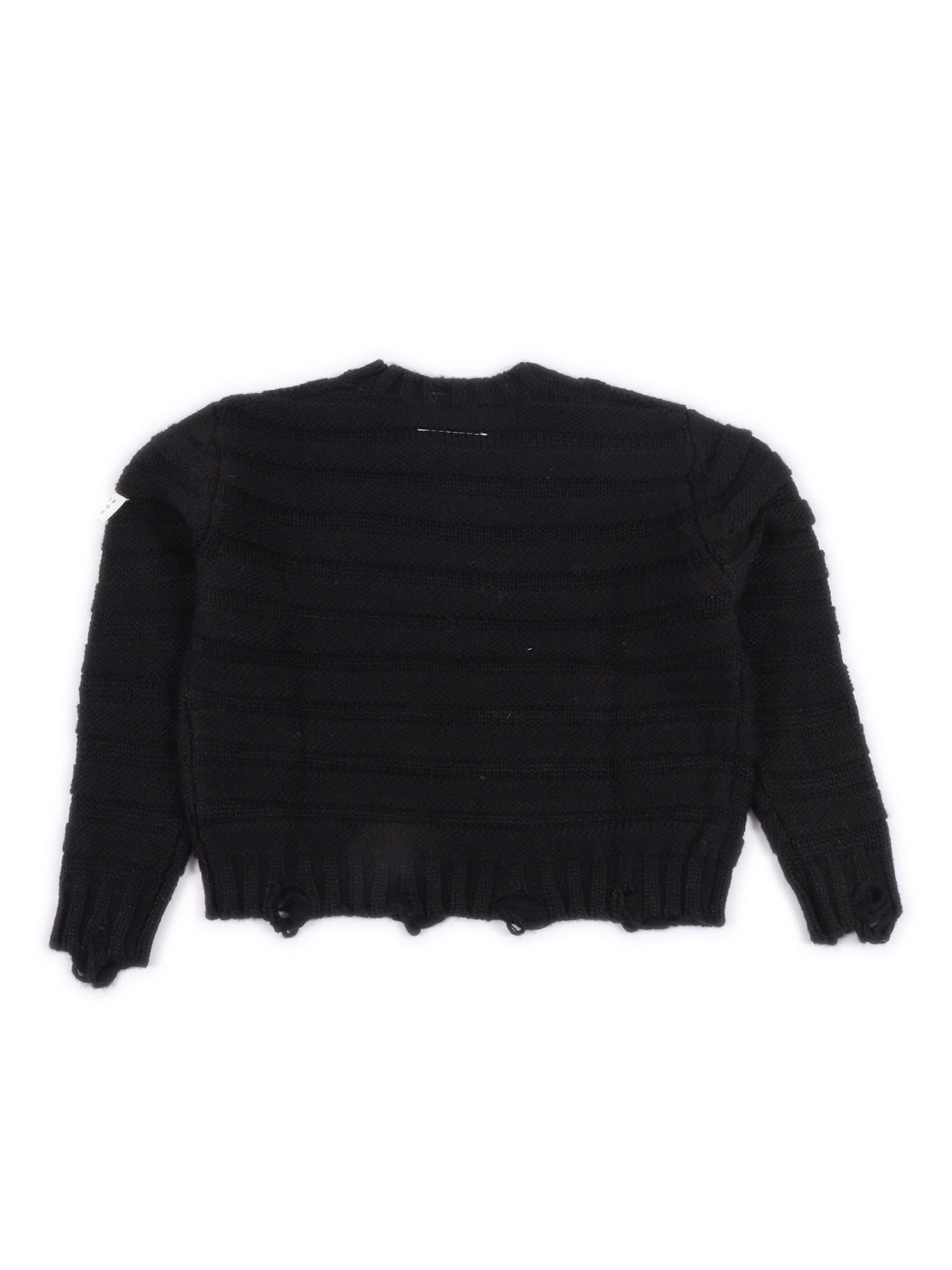 Mm6 Maison Margiela Knitwear In Black