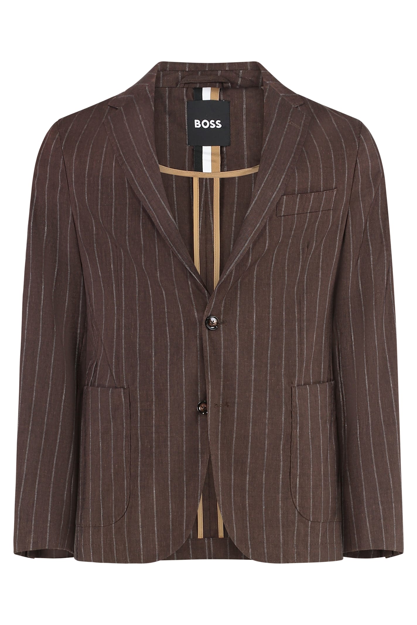 Hugo Boss Boss Hanry Linen Two-pieces Suit