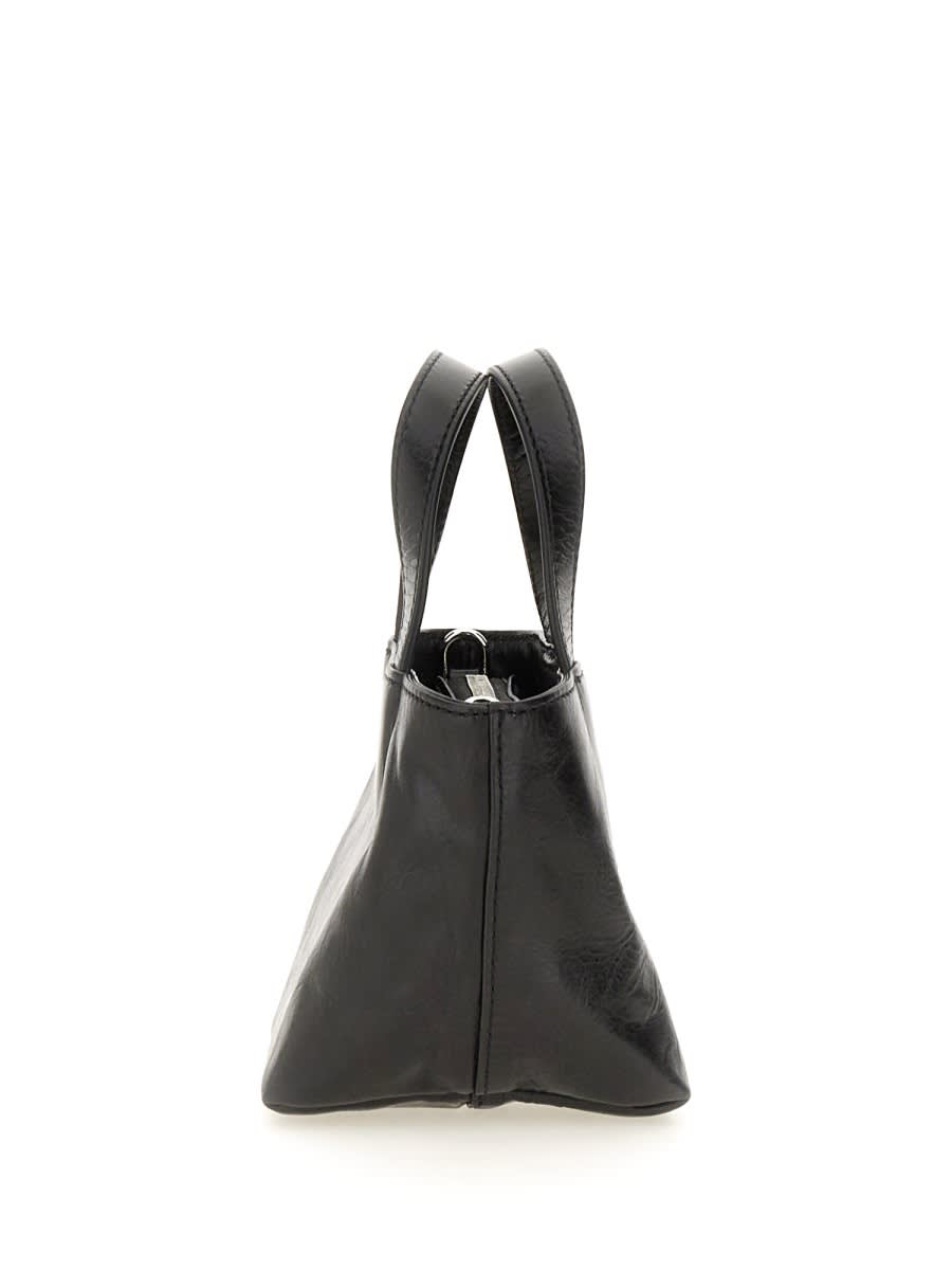 Shop Alexander Wang Mini Punch Tote Bag In Black