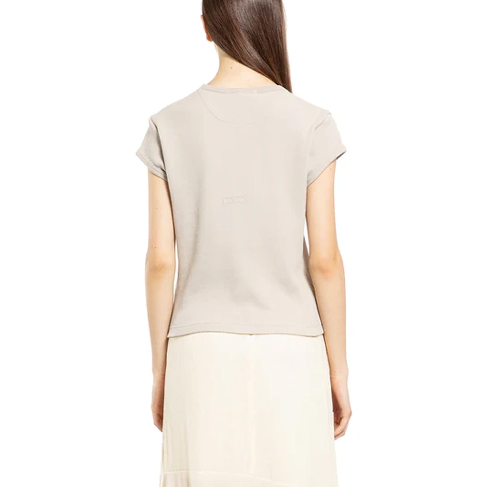 Acne Studios Cotton T-shirt In Neutral