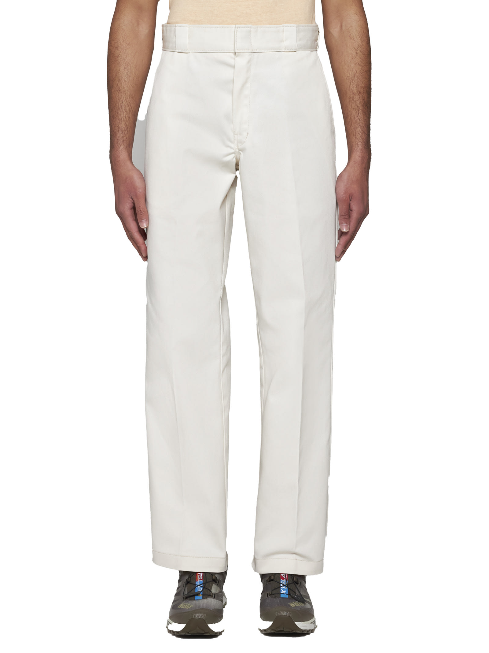 Shop Dickies Pants In Whitecap Gray