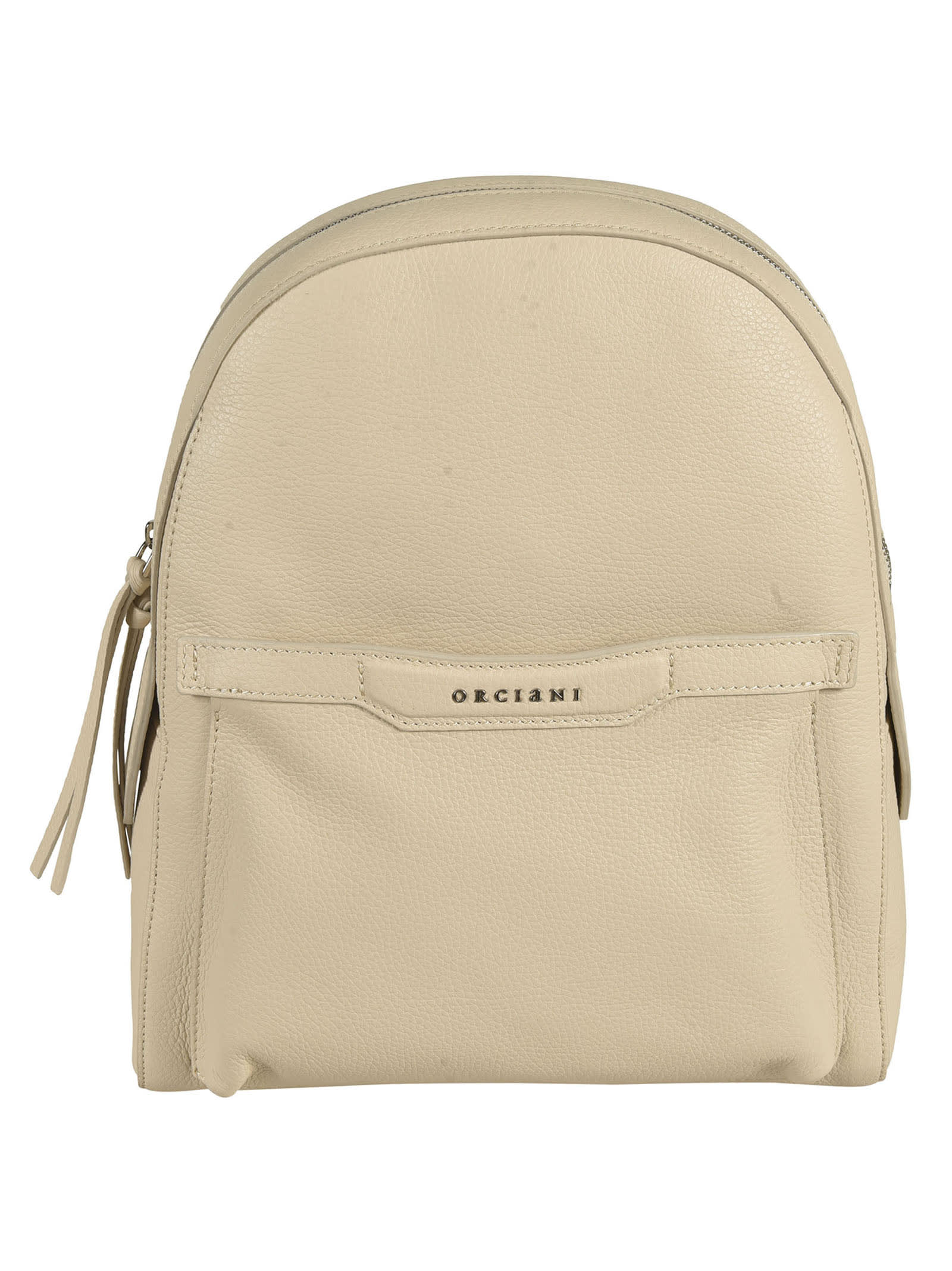 Zip Logo Detail Backpack