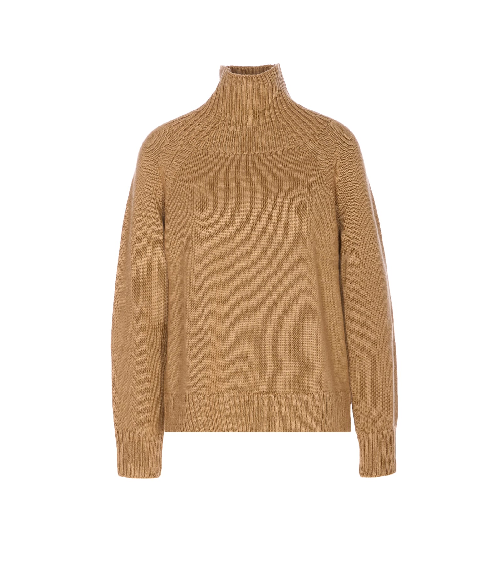 Michael Michael Kors Solid Sweater In Sand