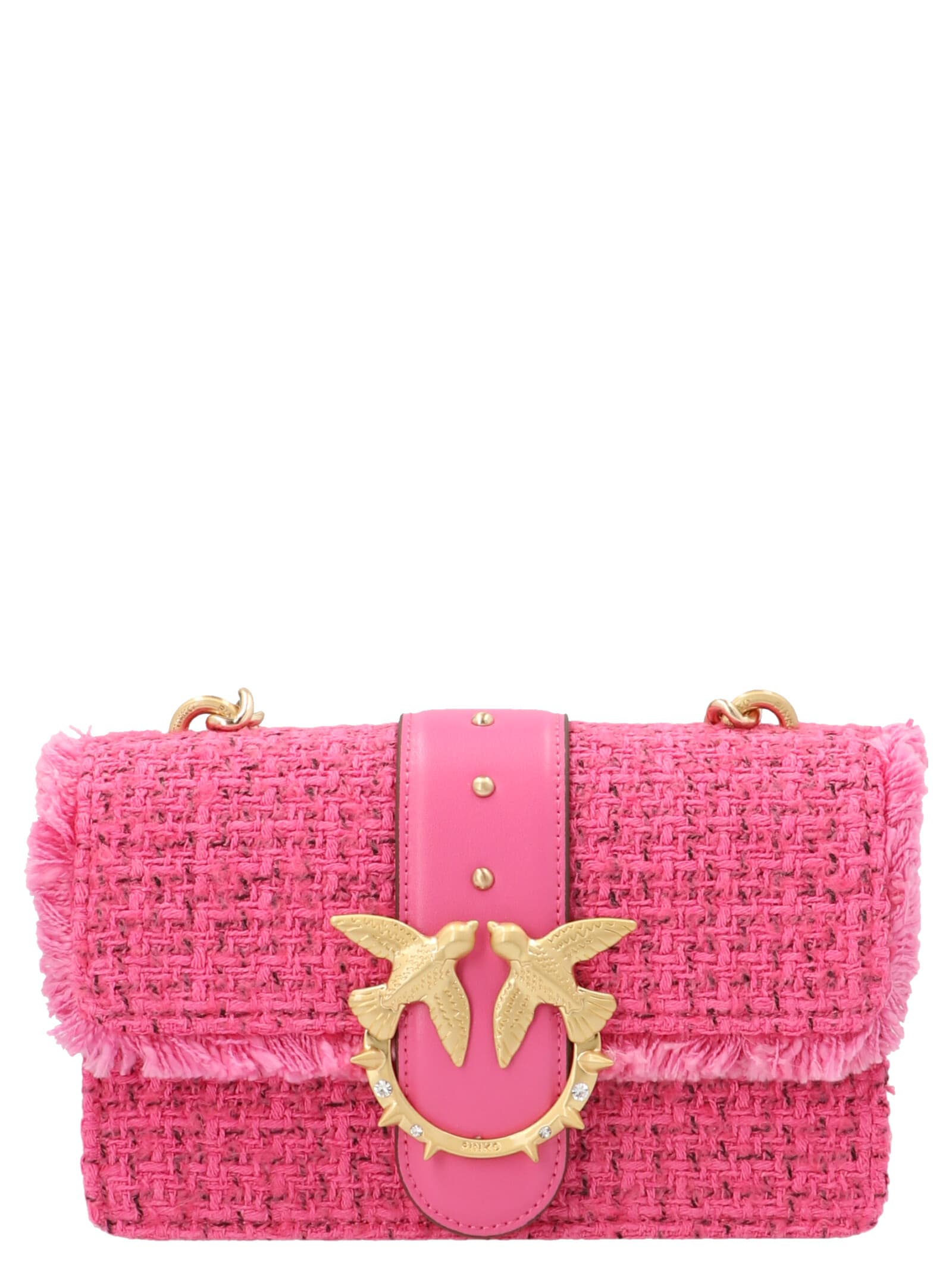 pinko love mini icon tweed