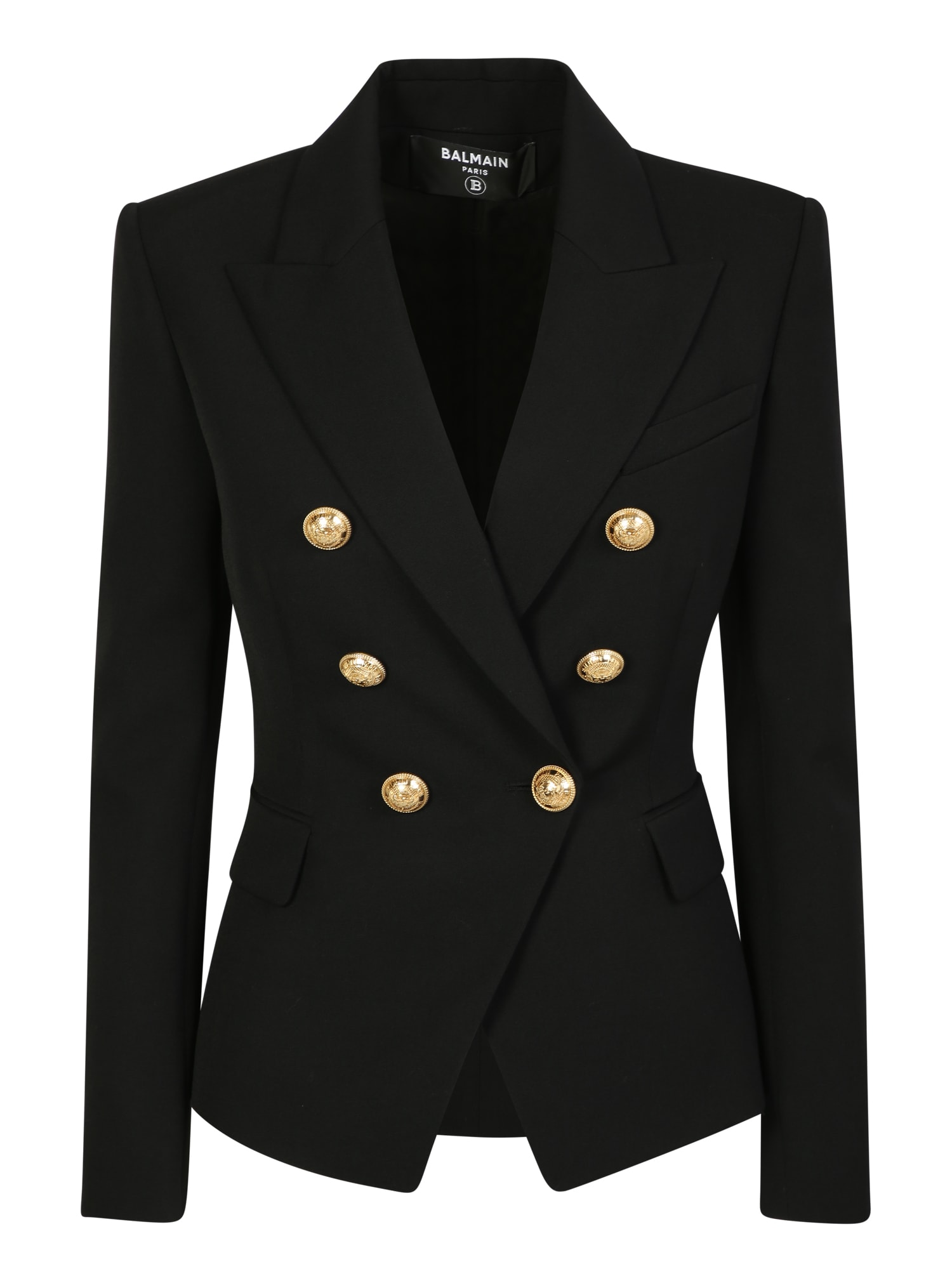 Balmain Garments Are A Guarantee For Attention To Detail Like This Double-breasted Blazer With A Tailored Design