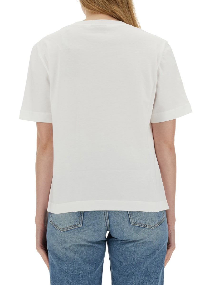 Shop Missoni T-shirt With Logo In White