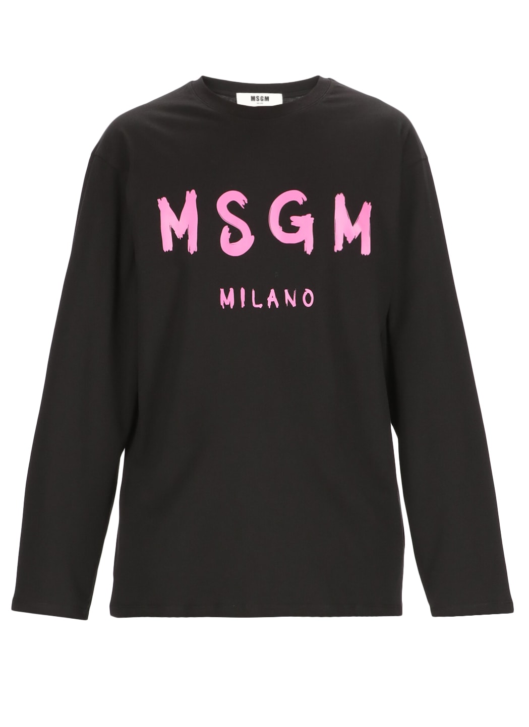 MSGM Brush Stroked Logo Sweater