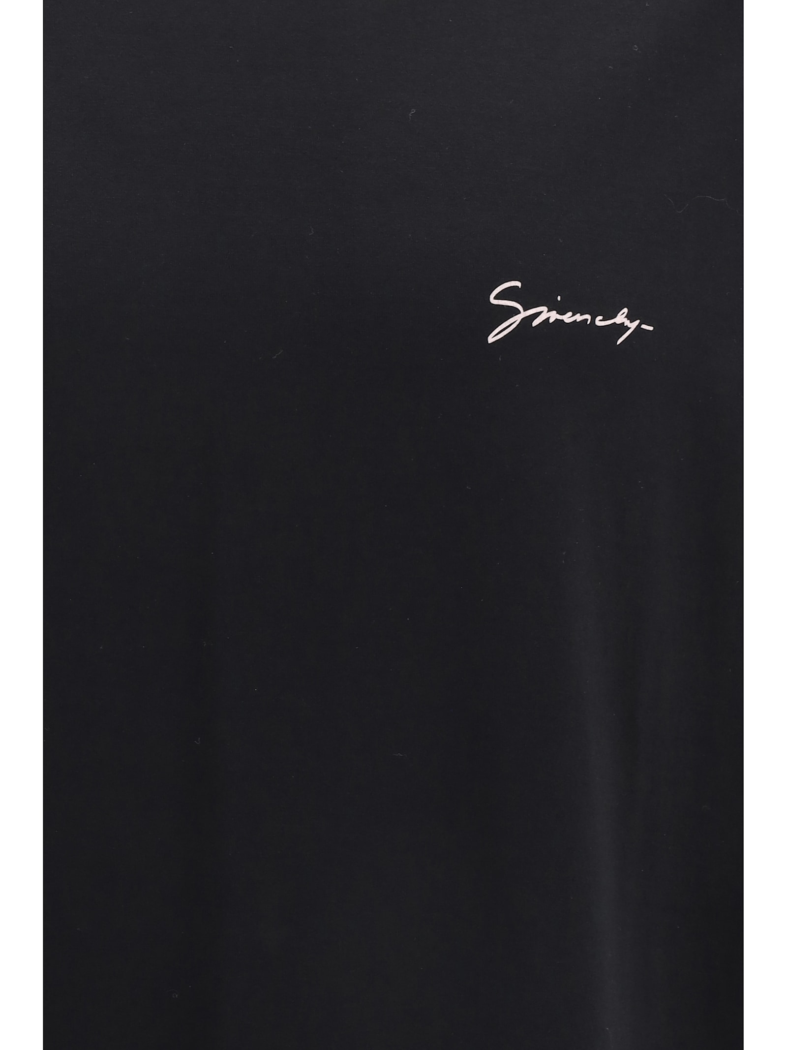 Givenchy T-shirt In Cotton With Hubert Objects Print In Black