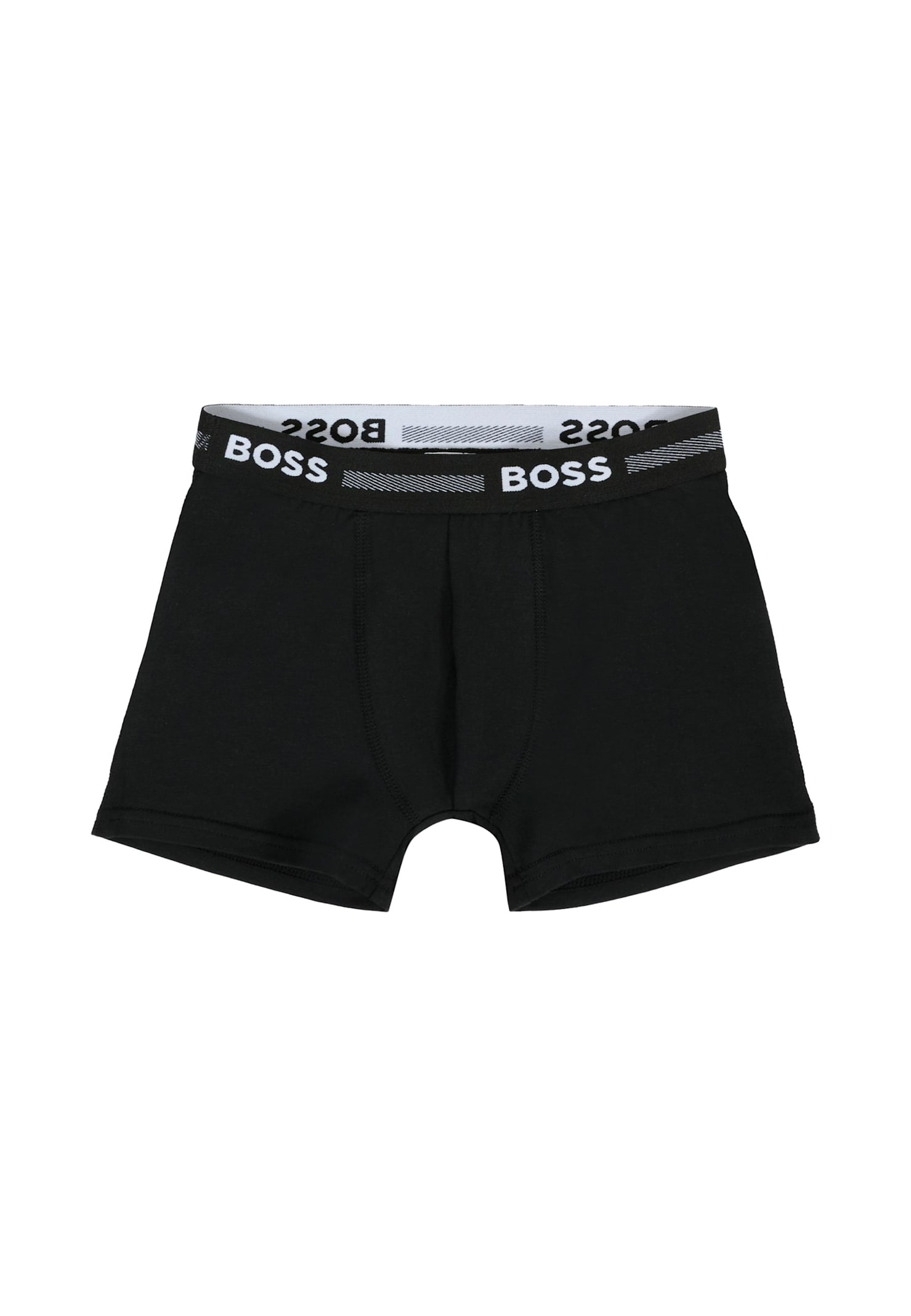 Hugo Boss Boss Boys Set Of 2 Boxer Shorts Set In Black
