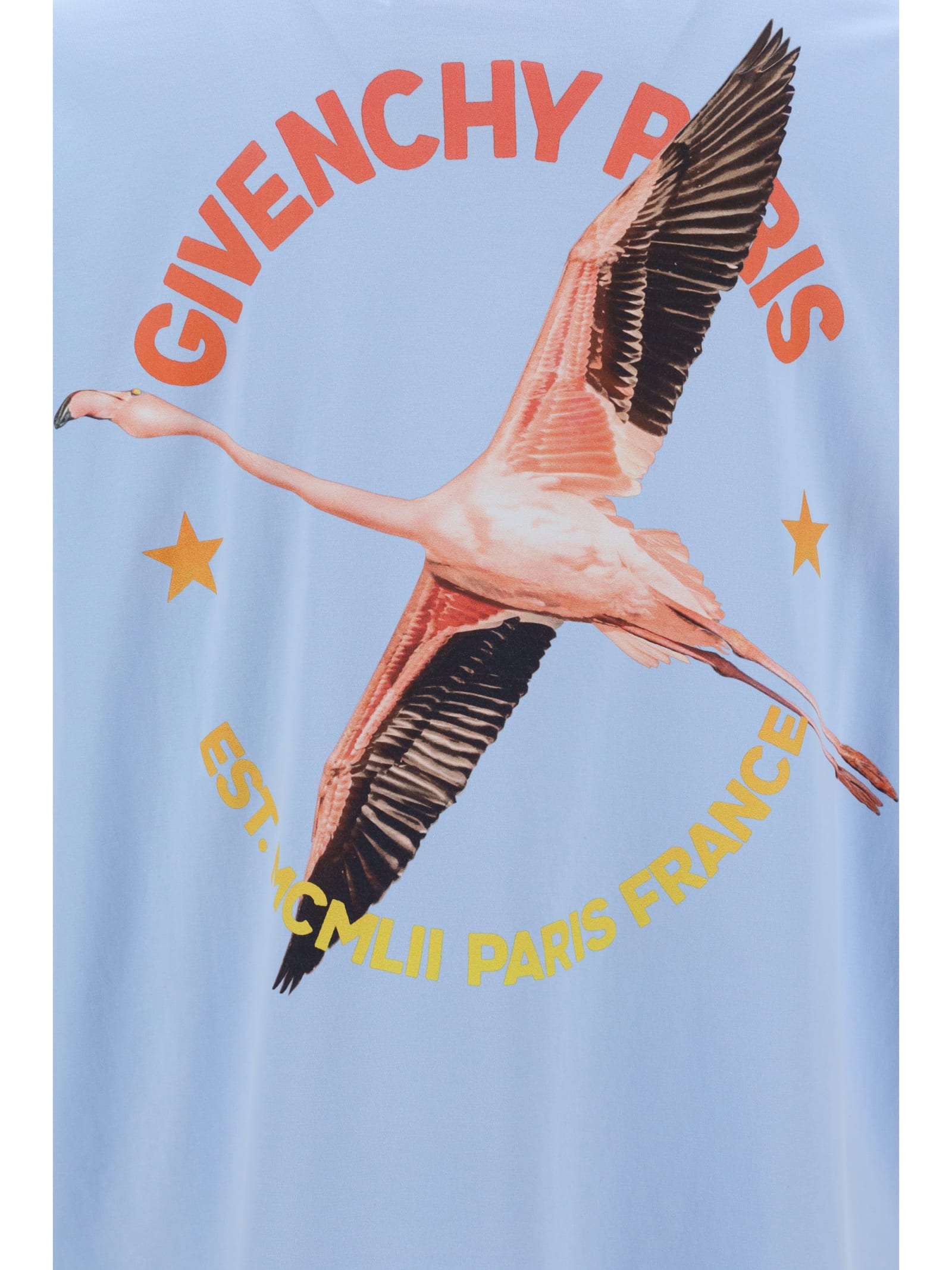 Givenchy T-shirt In Azzurro