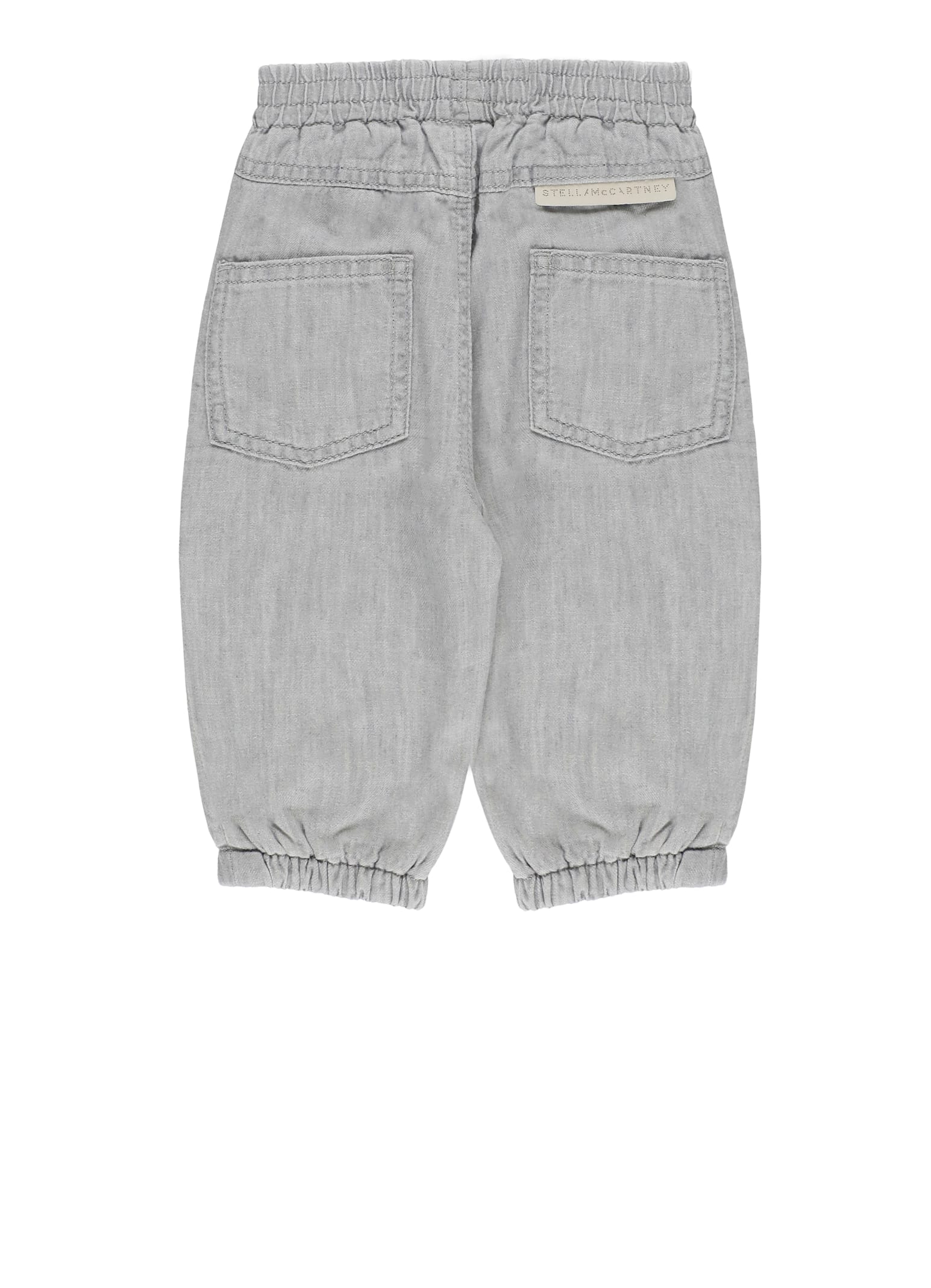 Stella Mccartney Cotton Pants In Gray