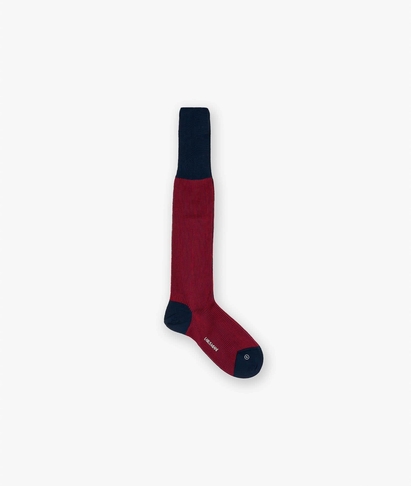 Larusmiani Striped Socks Socks In Rig.pic.bord.scu.