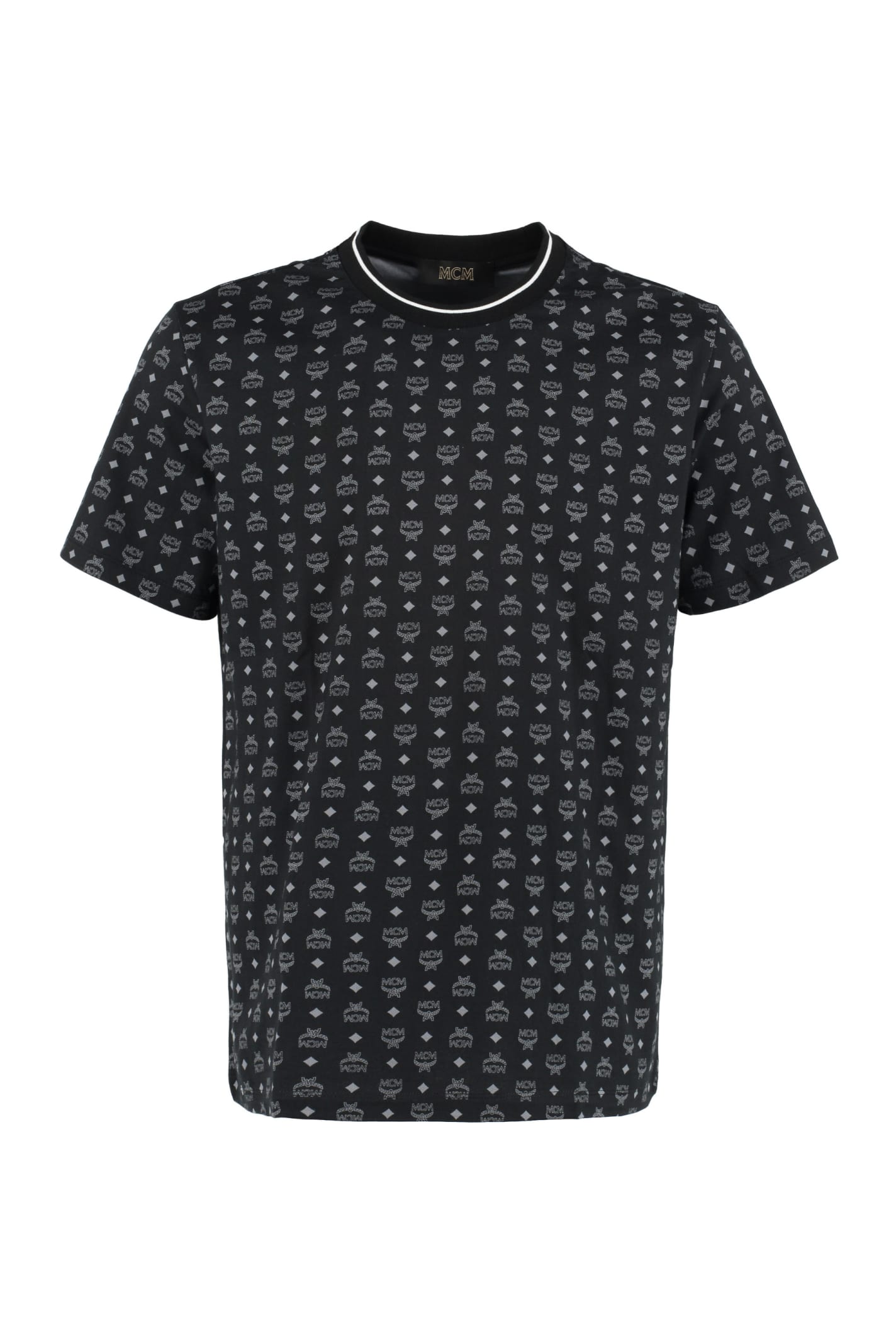 MCM All-over Logo Cotton T-shirt
