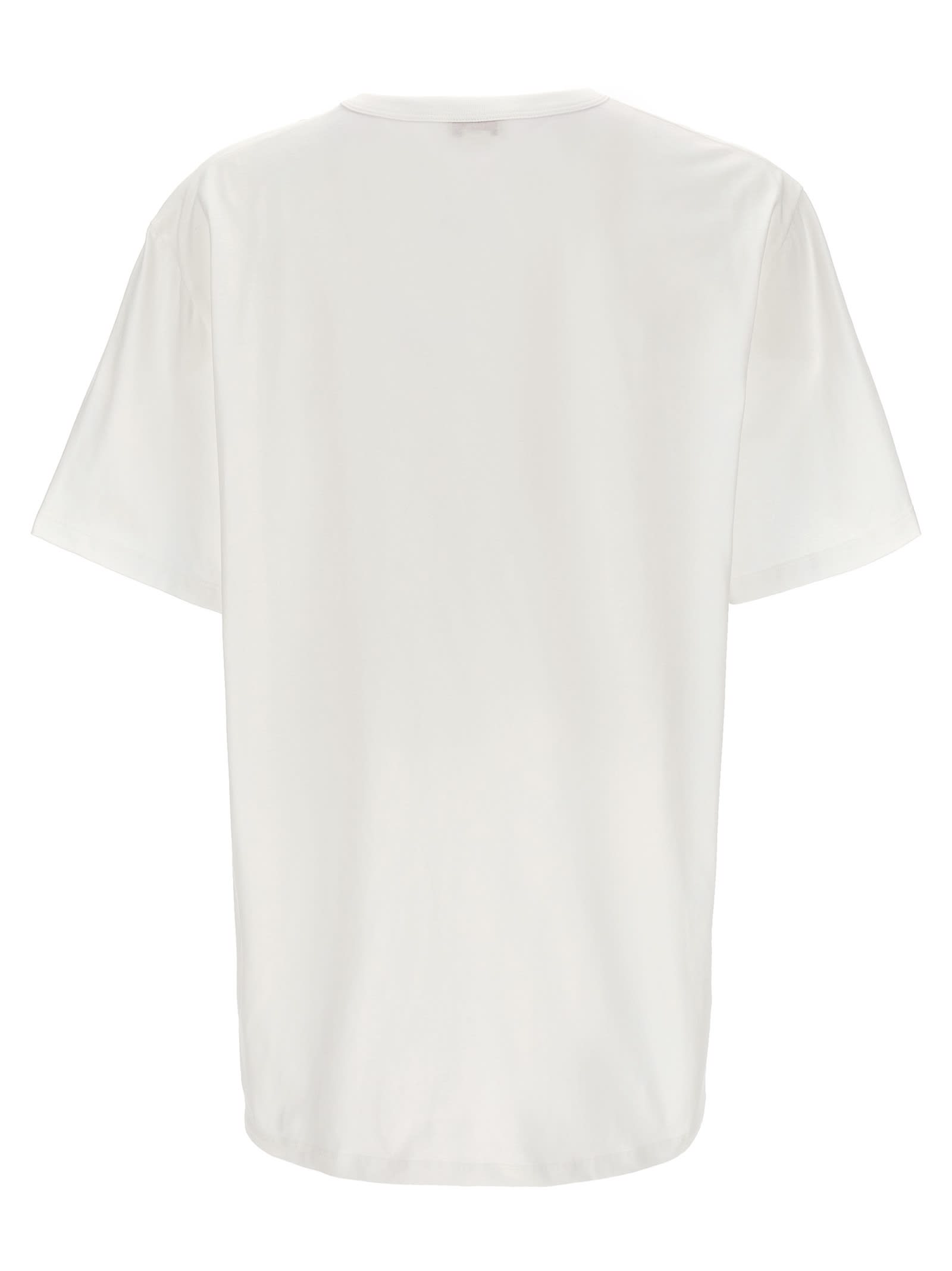 Shop Alexander Mcqueen Skull T-shirt In White