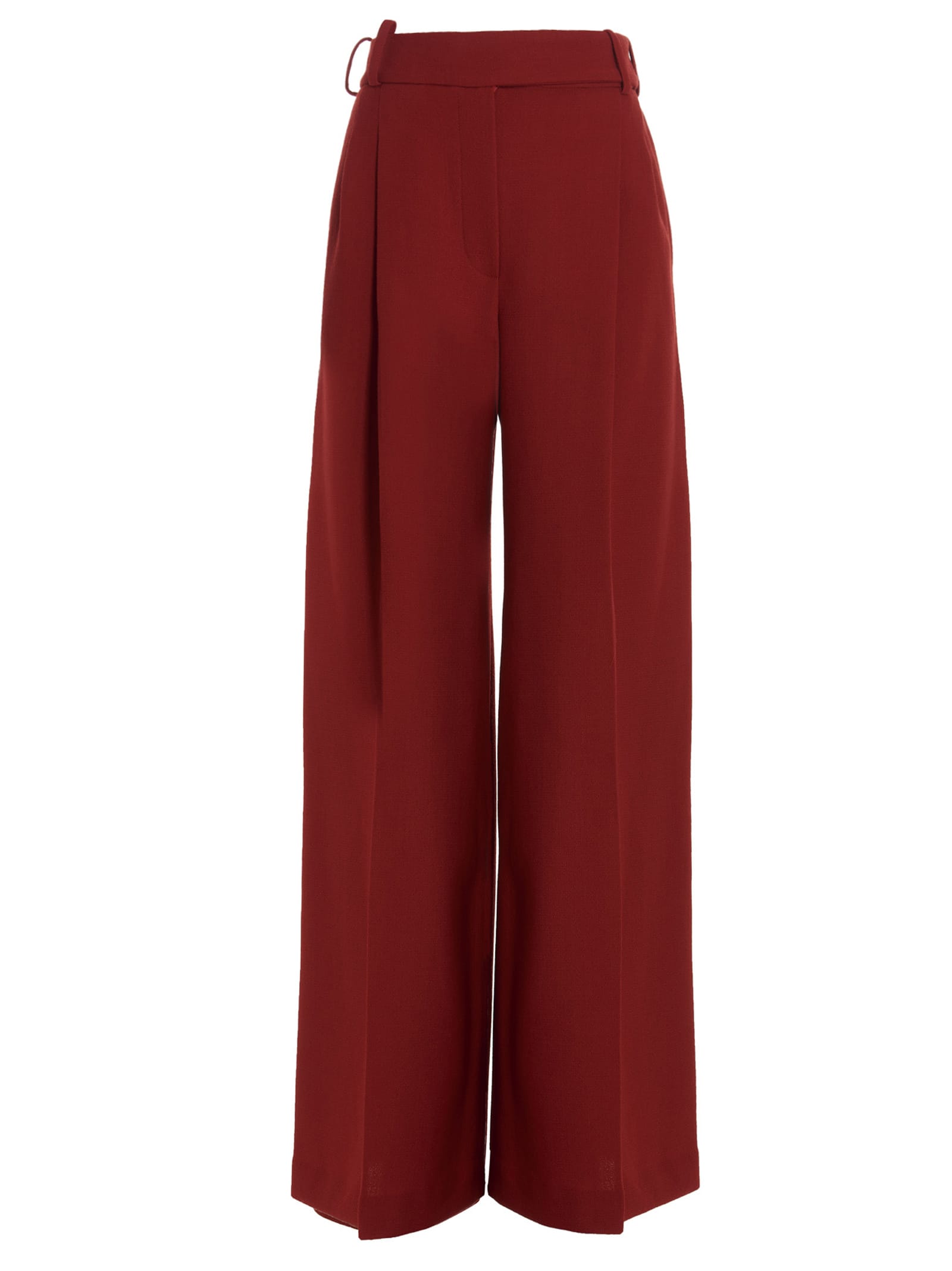 Alexandre Vauthier Pin Tuck Wide Trousers