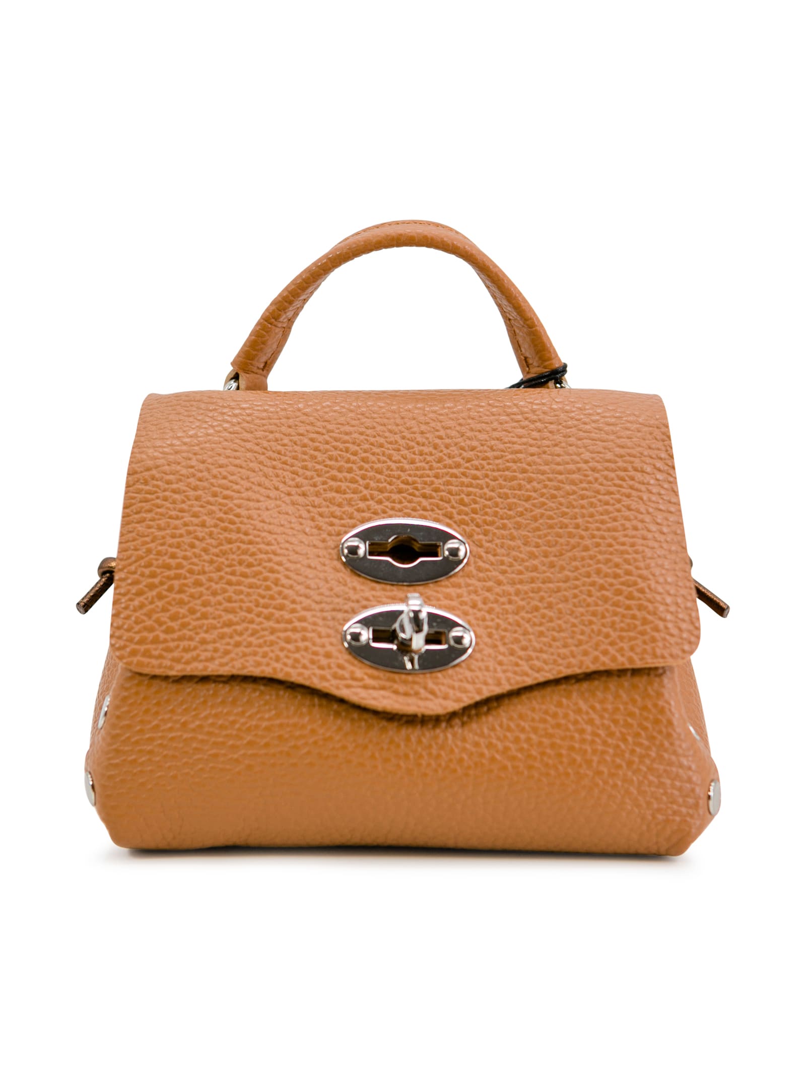 Zanellato Postina® Leather Mini Bag In Leather Brown