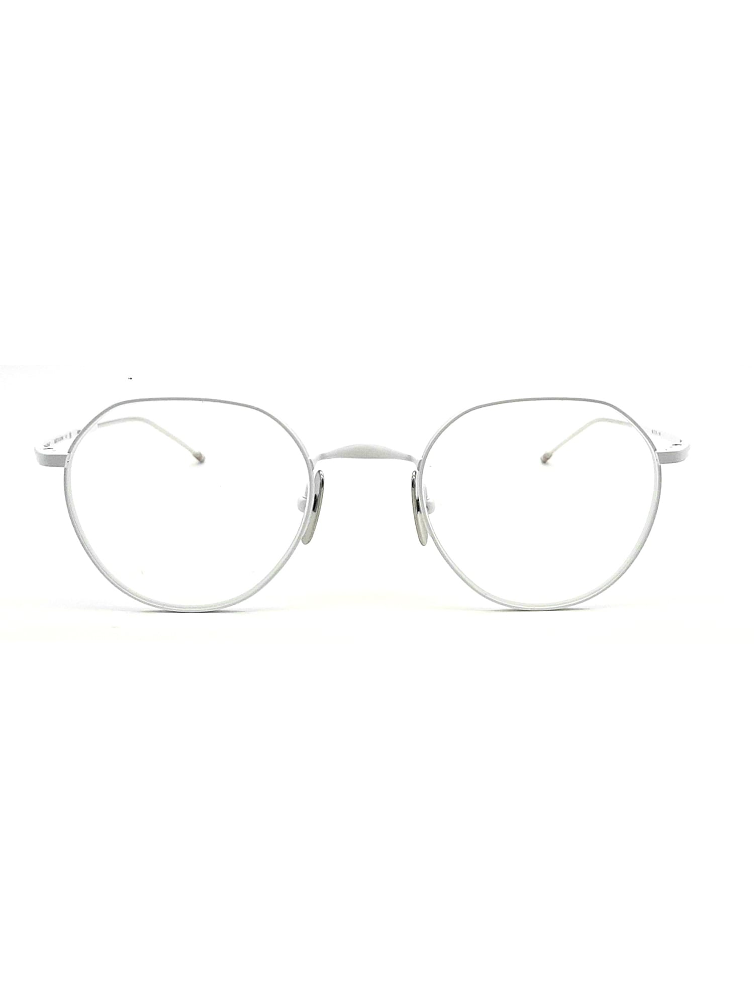 Shop Thom Browne Ueo914a/g0001 Eyewear In White