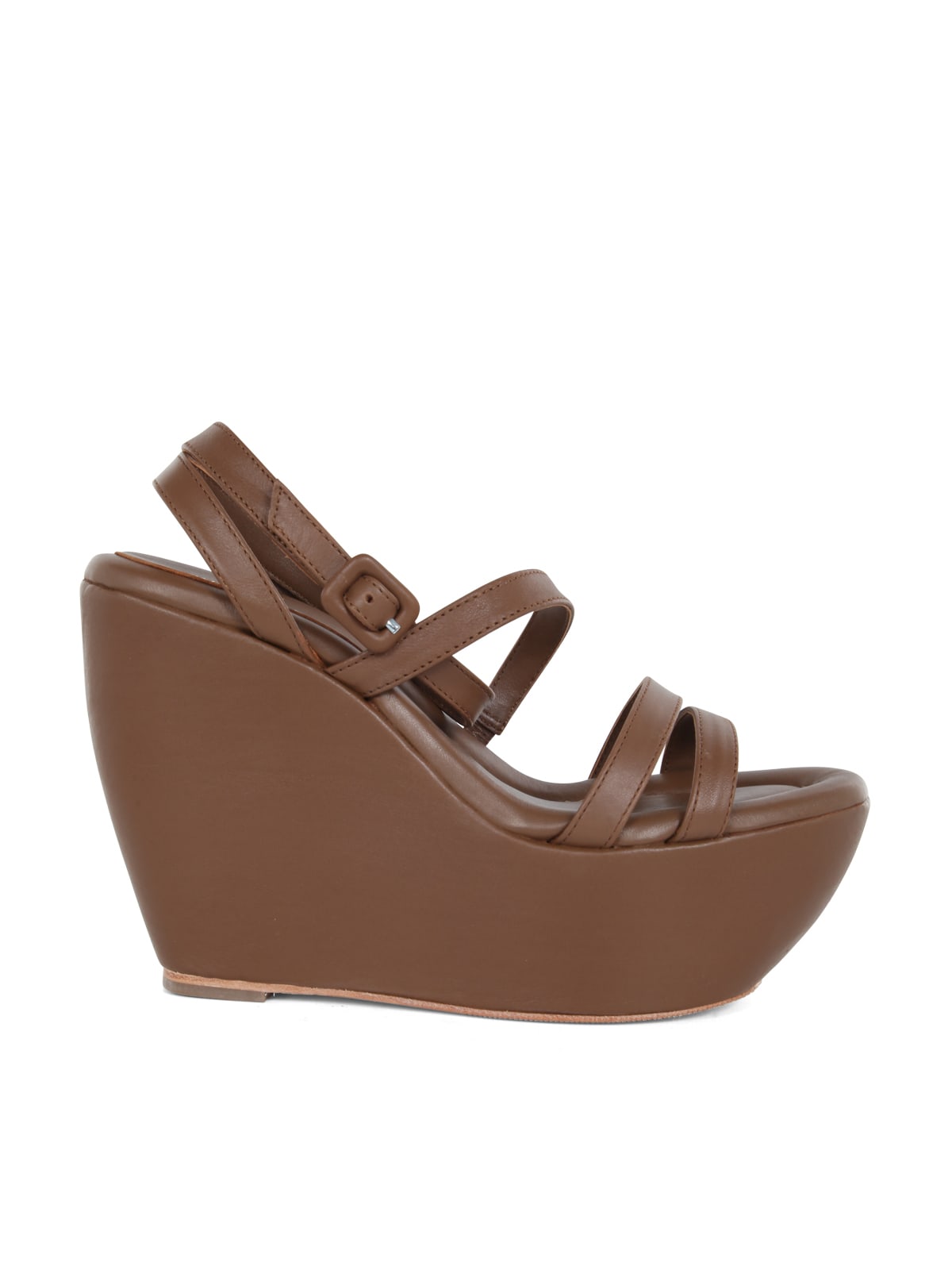 Paloma Barceló Iraide Wedge Sandals With Ankle Bands