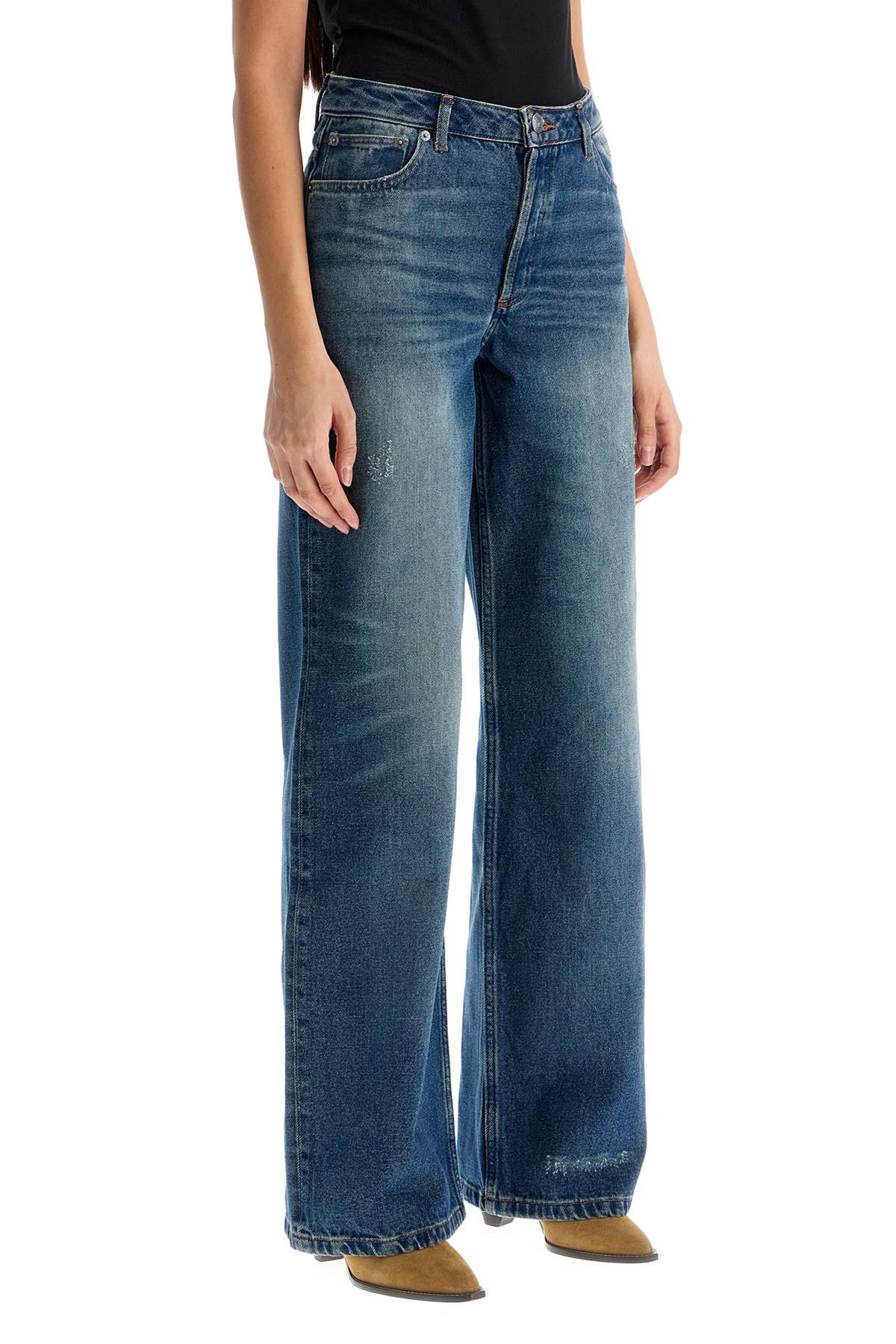 Apc A.p.c. Washed-effect Denim Jeans In Denim