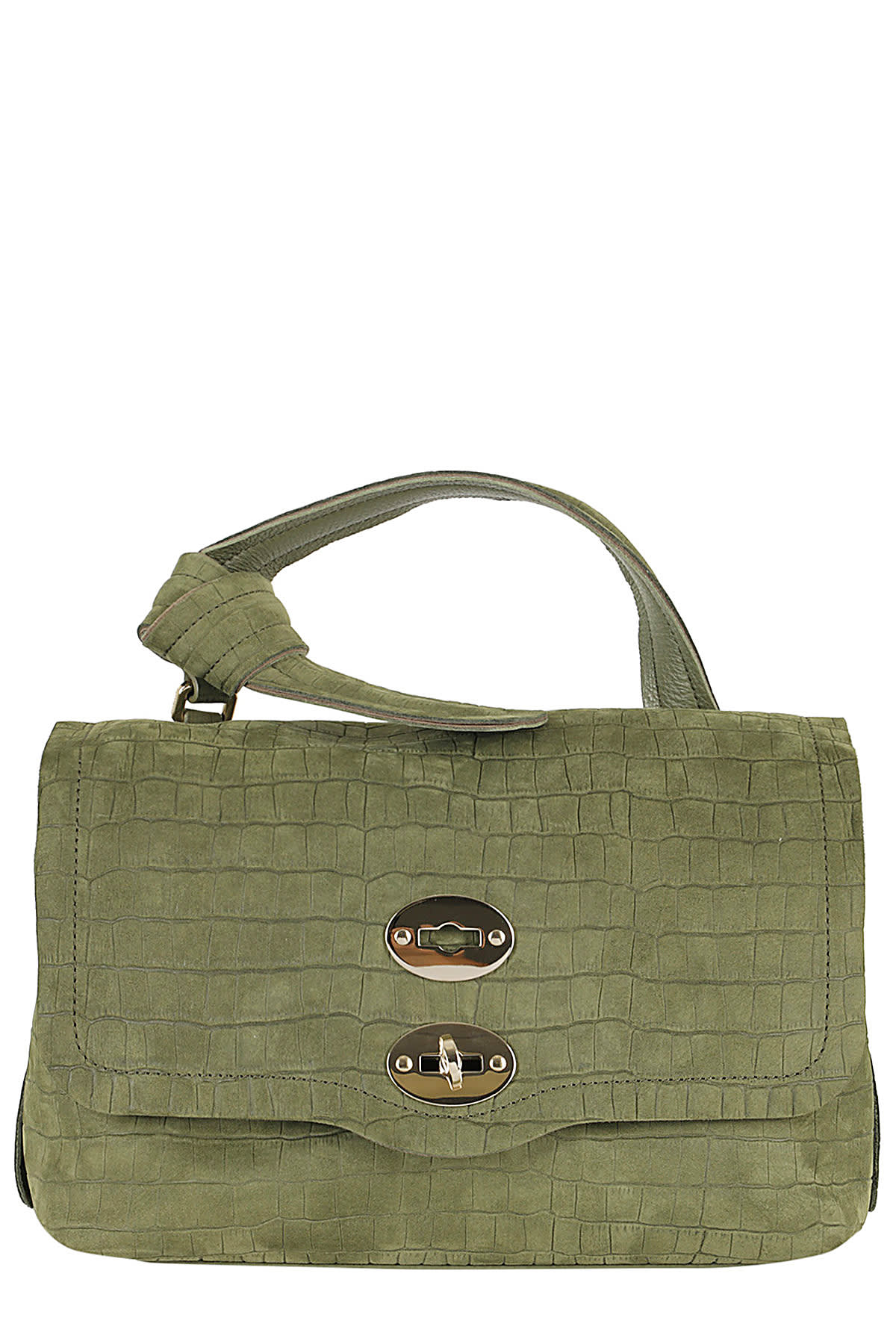 Shop Zanellato Postina Jones Caiman S In Green Loden