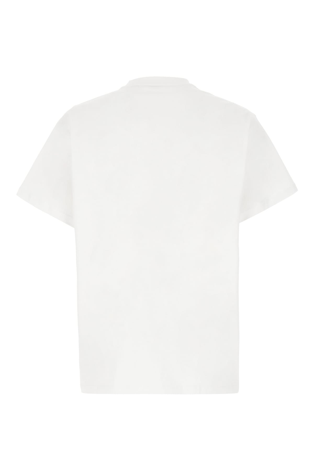 Shop Burberry White Cotton T-shirt