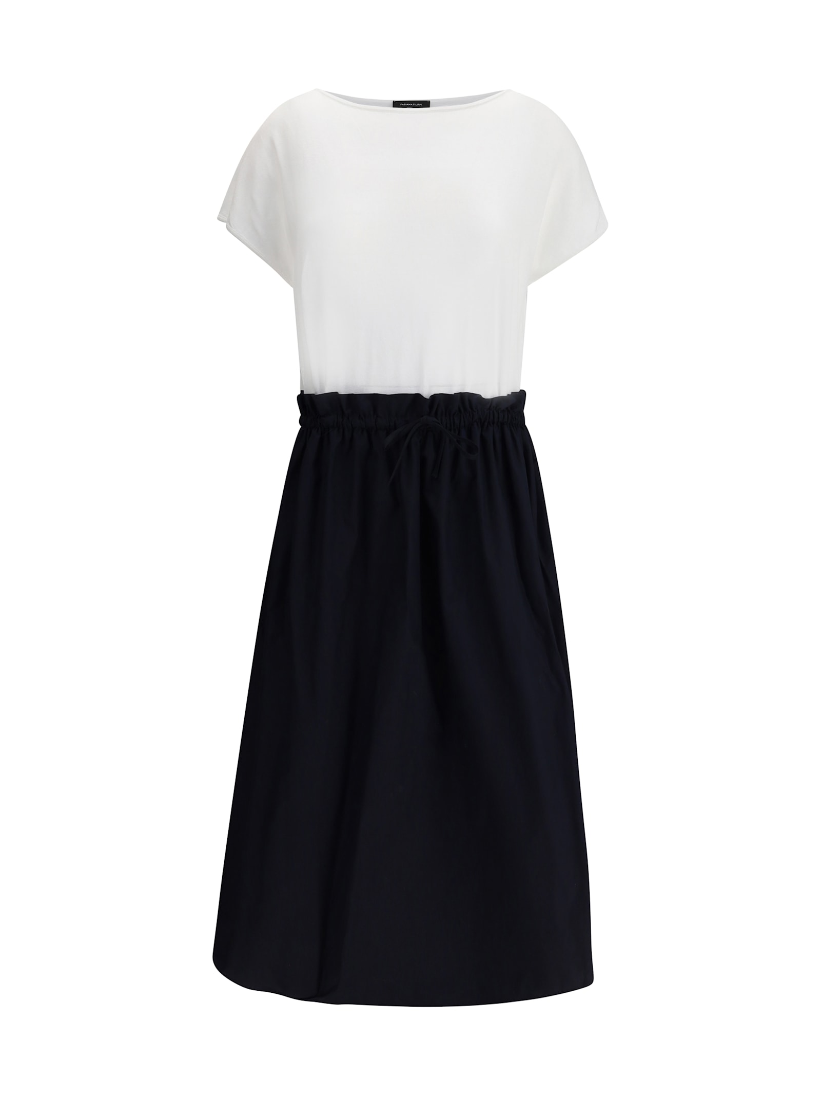 Long Dress With Appliqué Skirt
