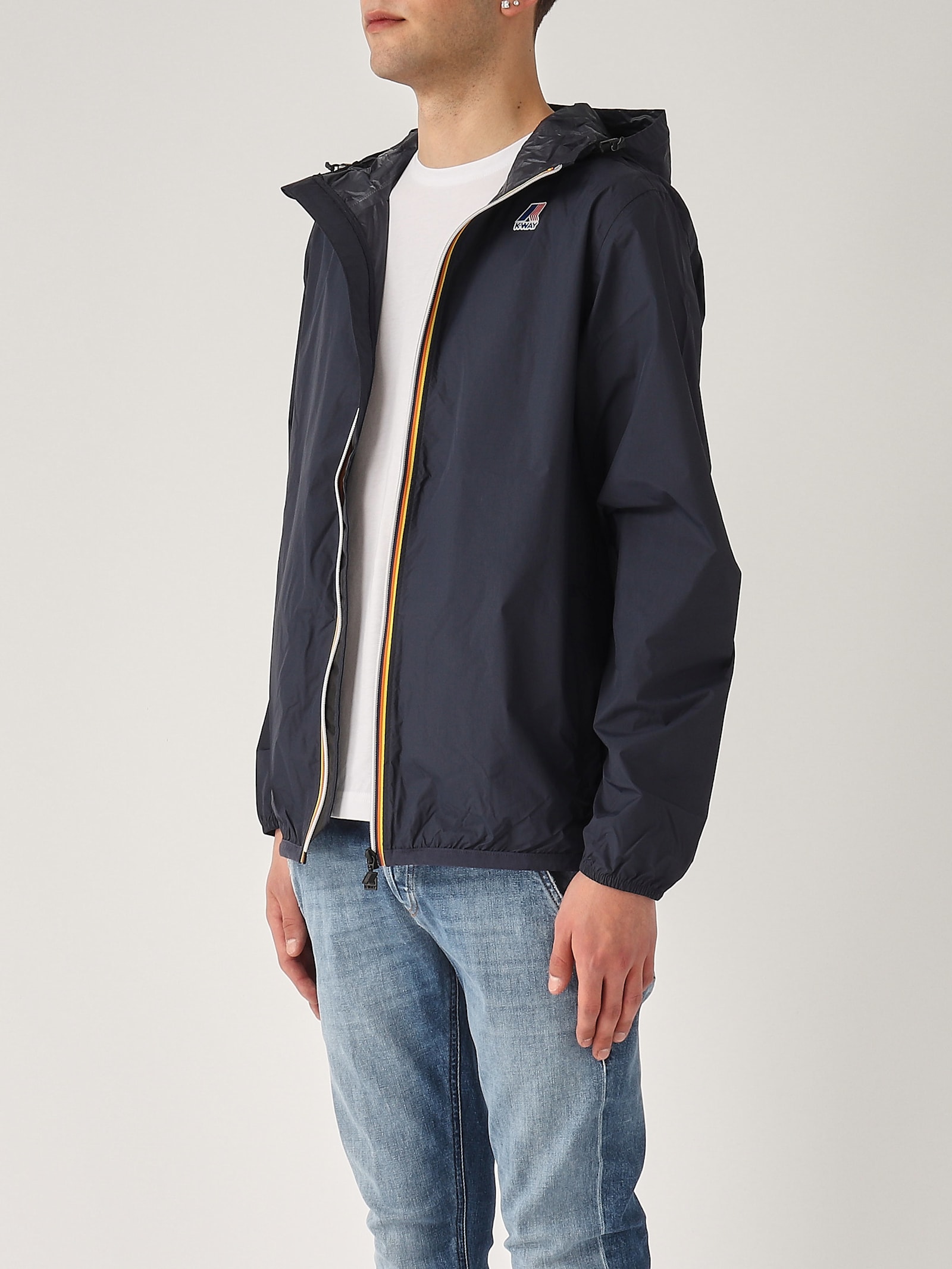 K-way Le Vrai 3.0 Claude Jacket In Blue