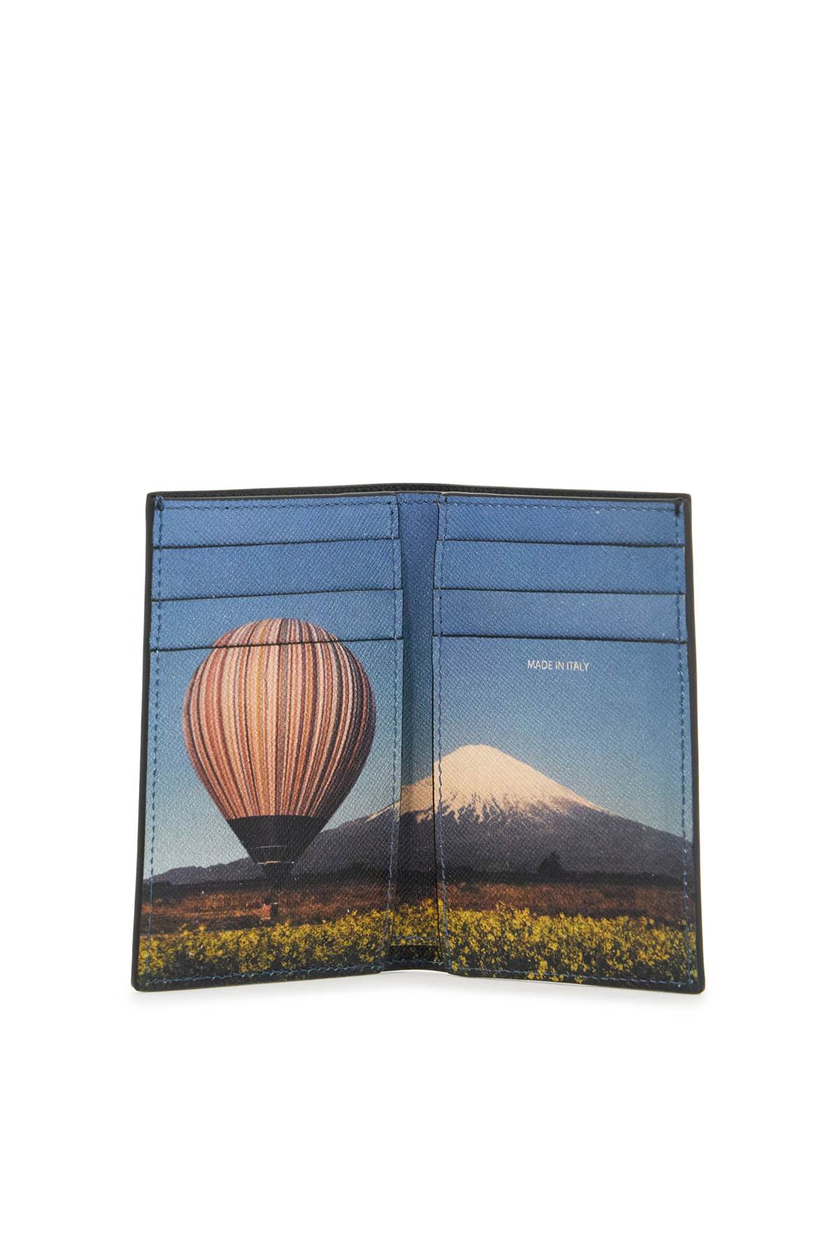 Shop Paul Smith Signature Stripe Balloon Wallet In Nero