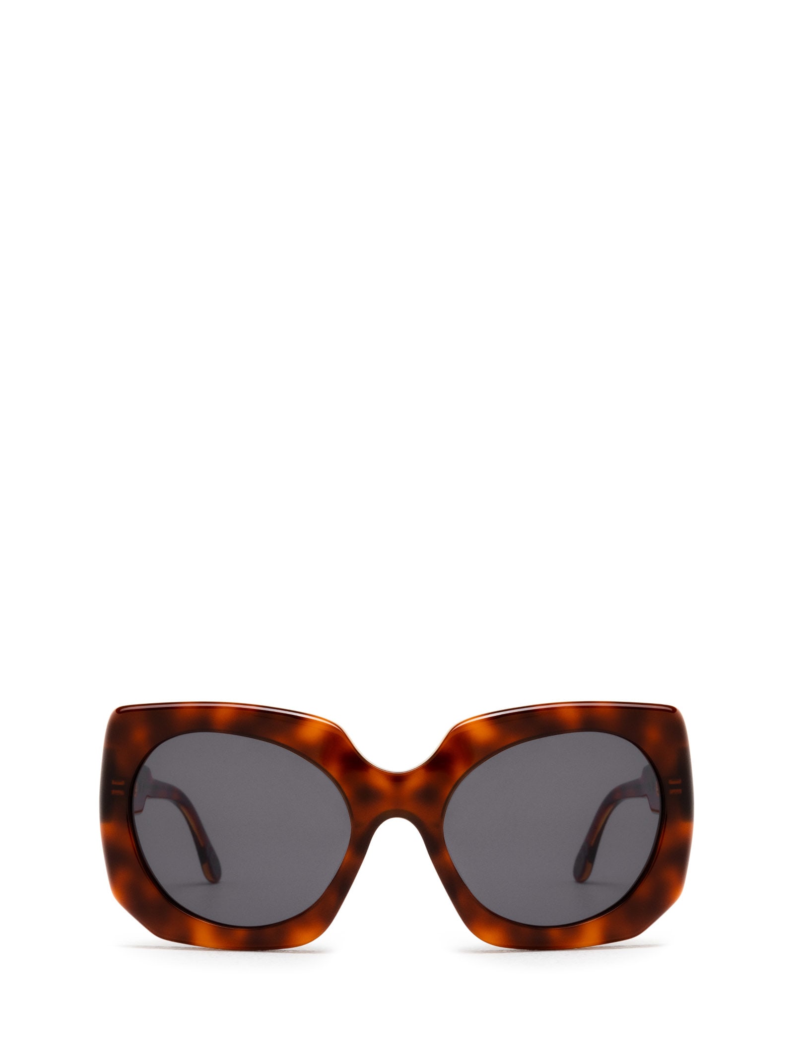 Marni Eyewear Jellyfish Lake Blonde Havana Sunglasses
