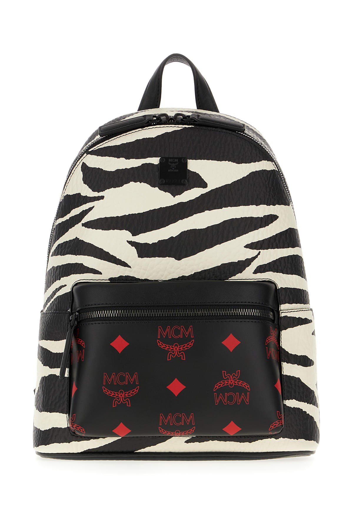 Printed Canvas Backpack