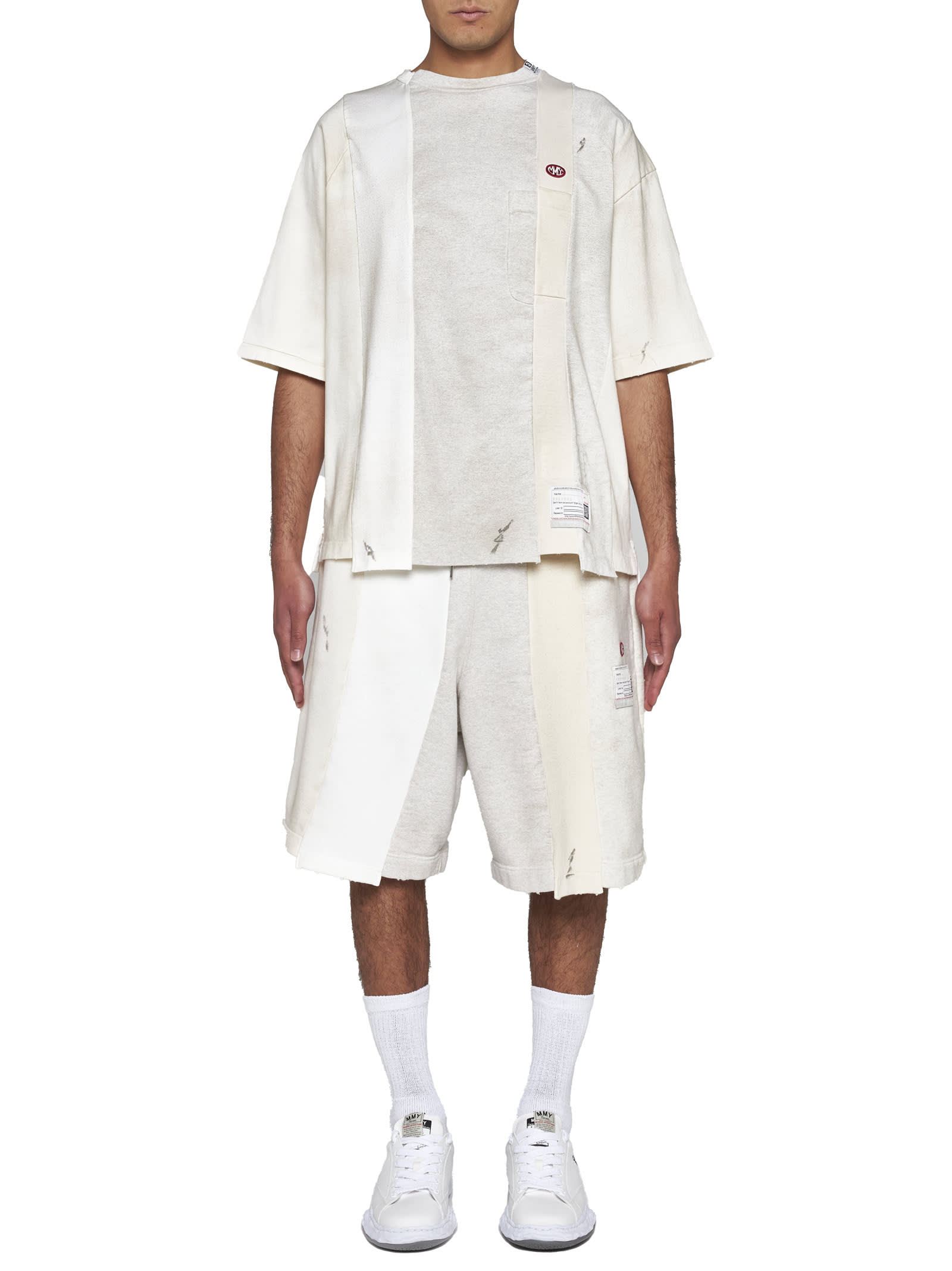 Shop Miharayasuhiro T-shirt In White