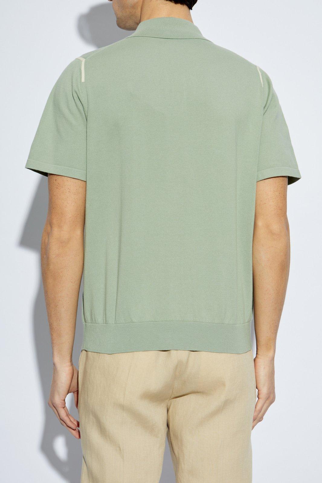 Shop Paul Smith Cotton Polo In Green