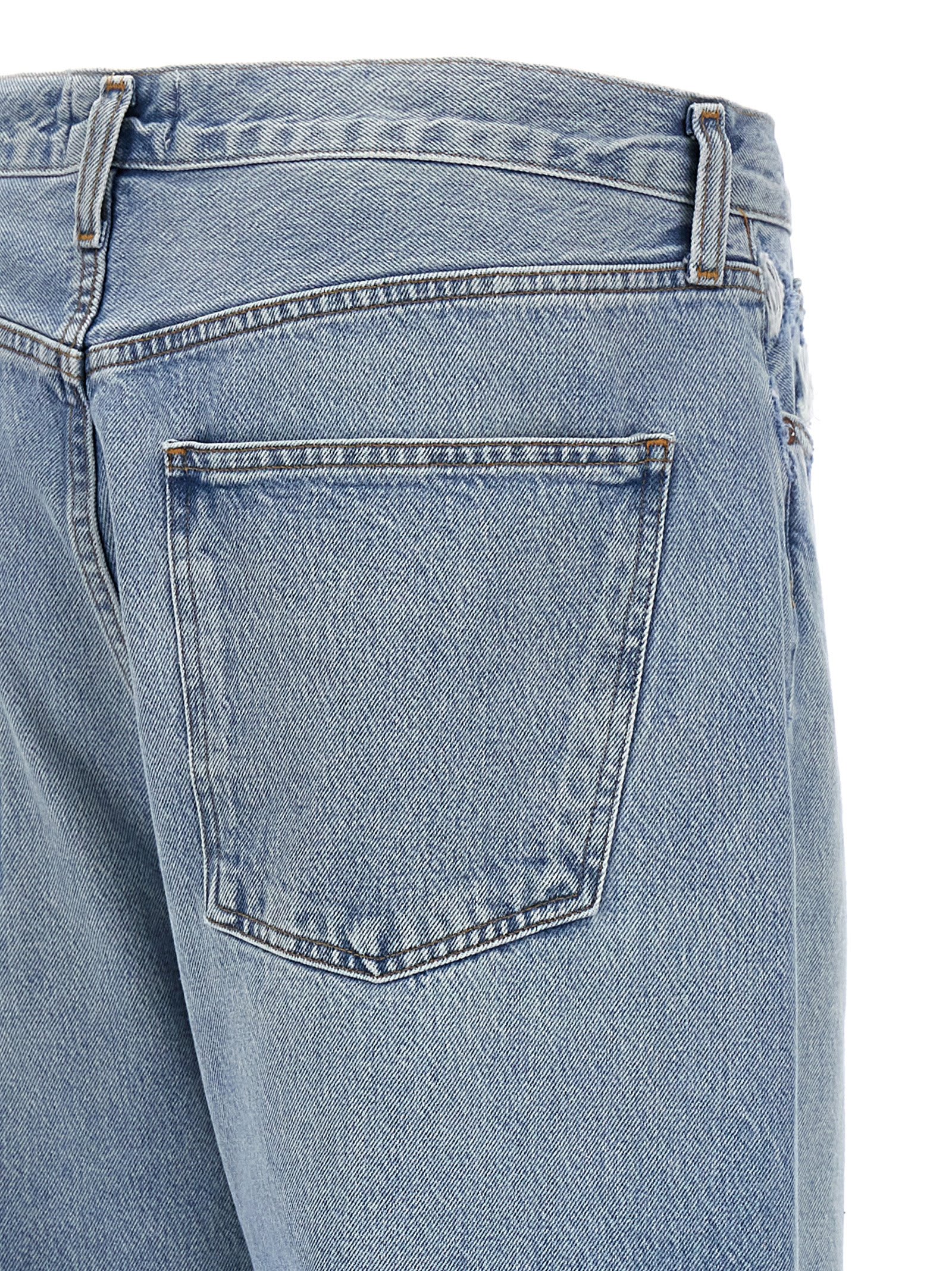 Shop Agolde 90s Jeans In Light Blue