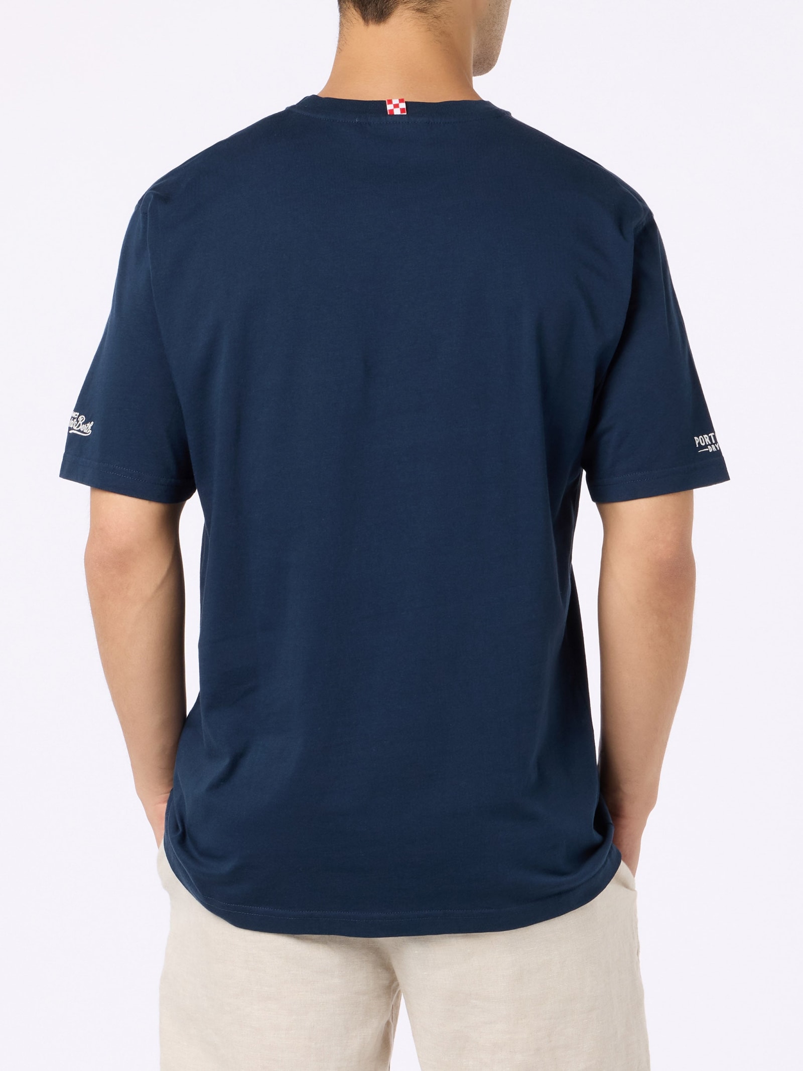 Mc2 Saint Barth T-shirt In Blue