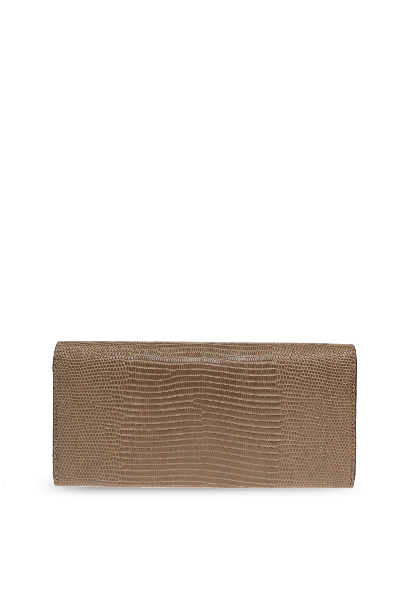 Totême Toteme Leather Wallet In Brown