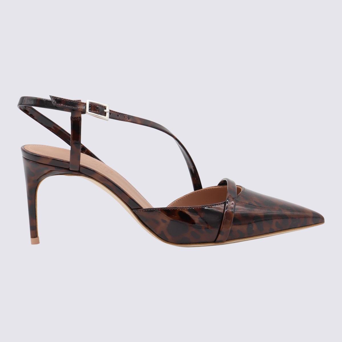 Brown Leather Valeria 70-7 Pumps